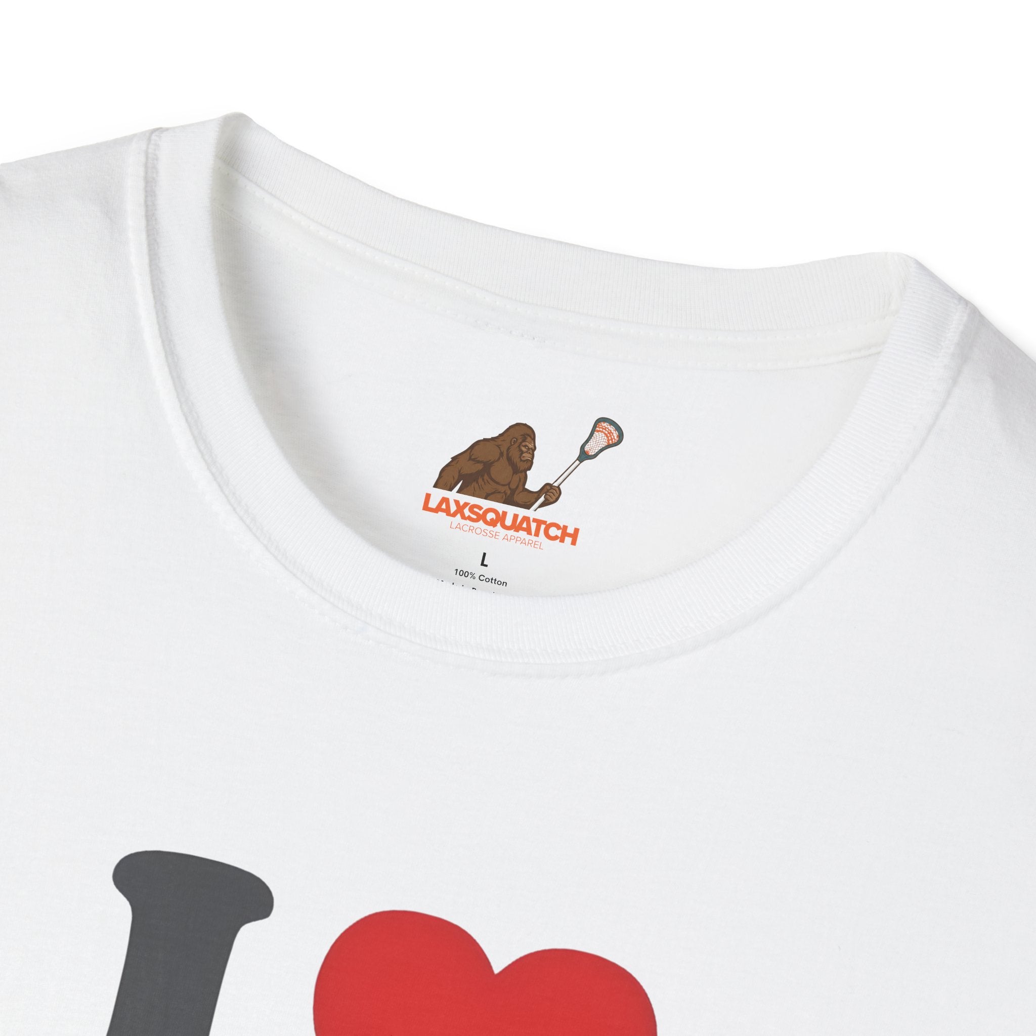 I  Heart LAX Moms - Unisex Adult Tee
