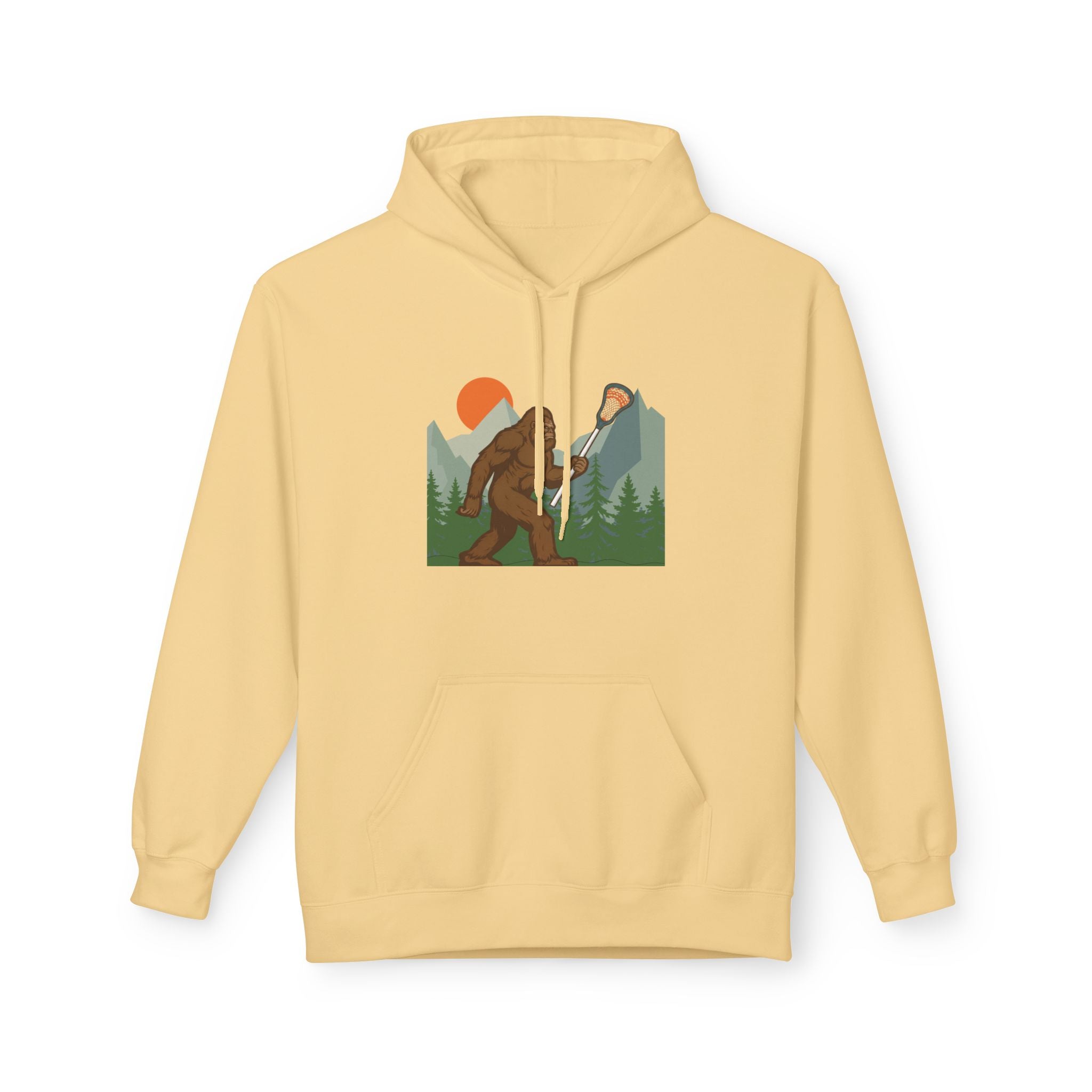 LAXsquatch — Unisex Adult Hoodie