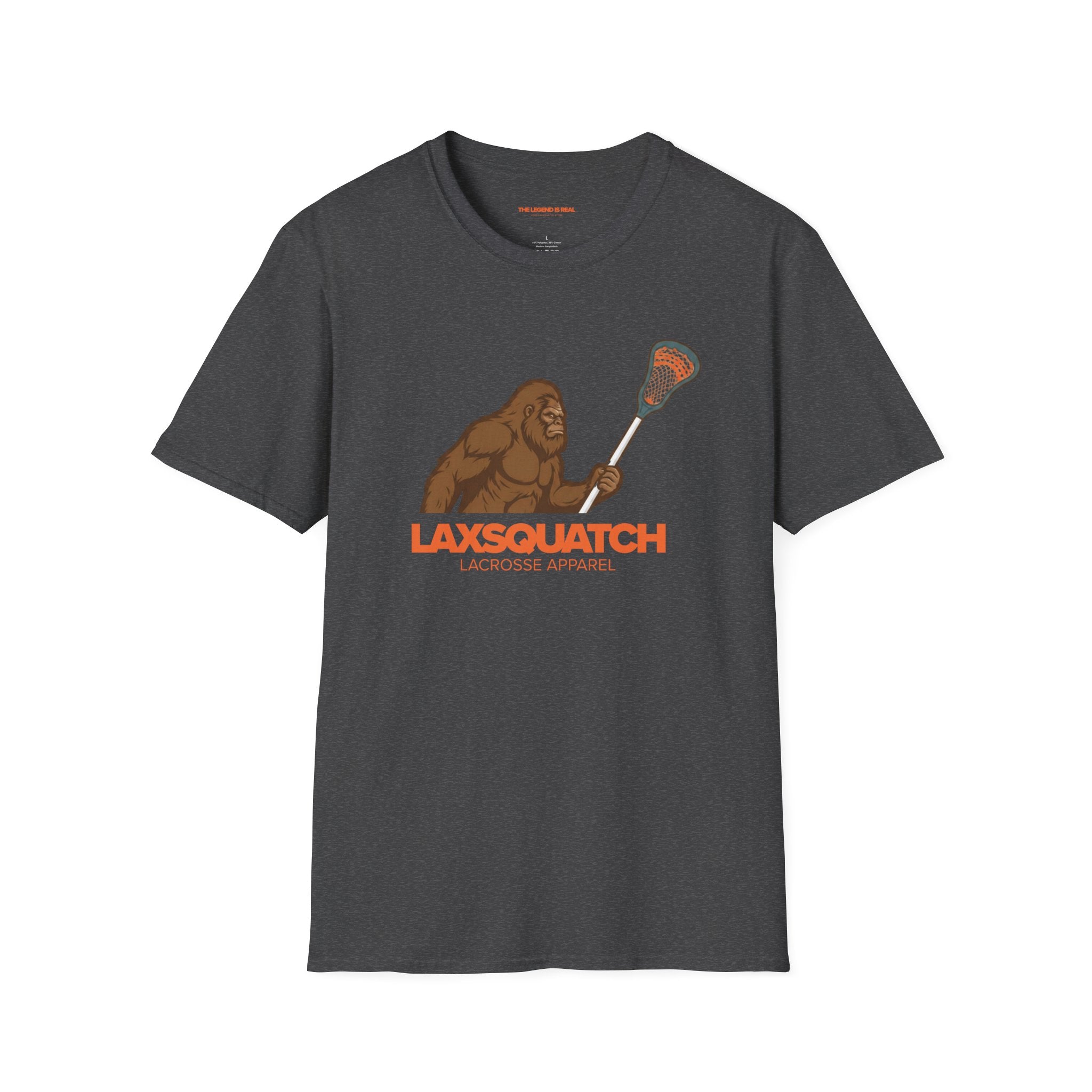 LAXsquatch Logo - Unisex Adult Tee