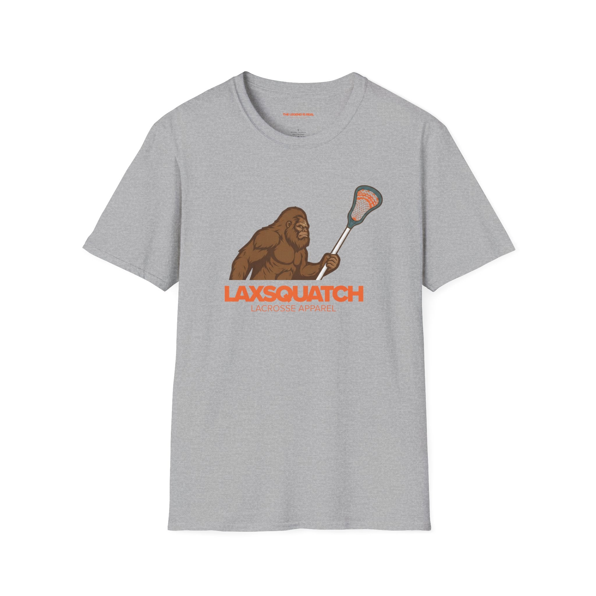 LAXsquatch Logo - Unisex Adult Tee