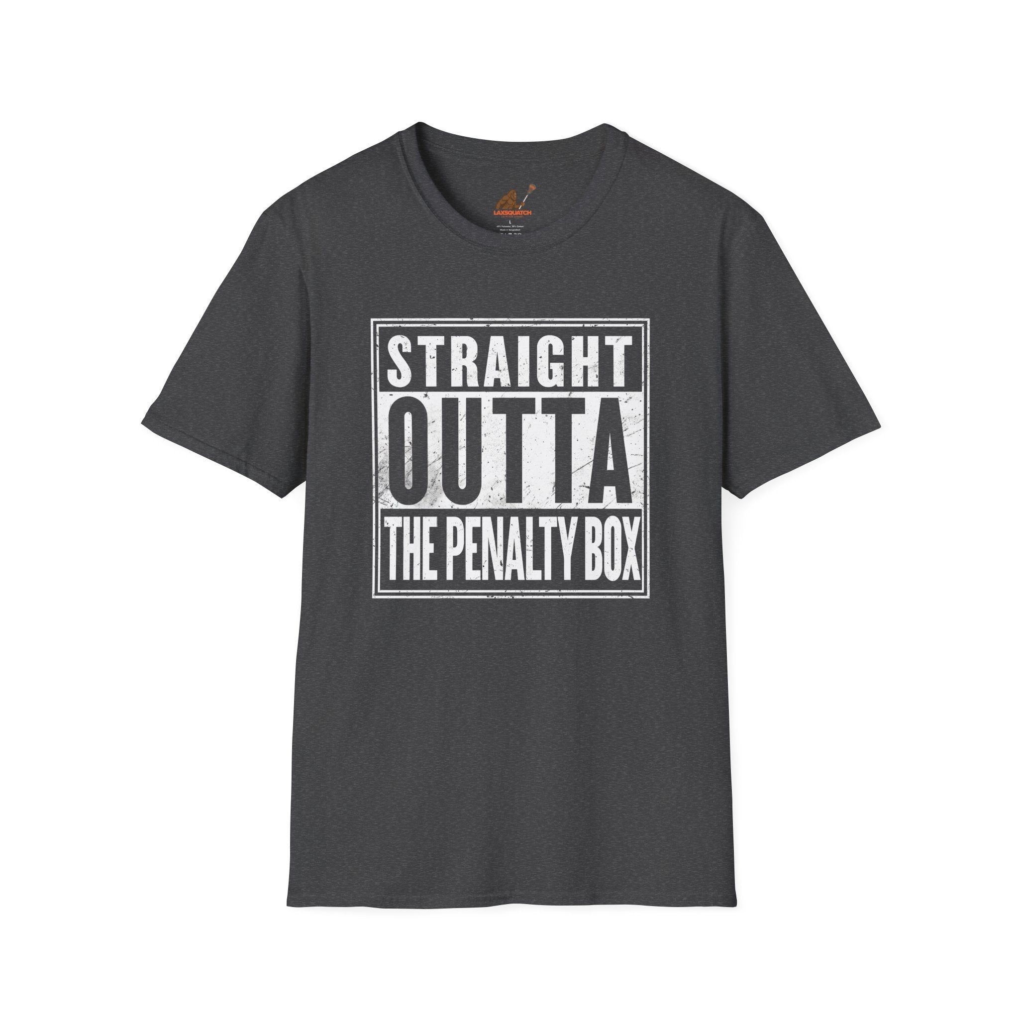 Straight Outta The Penalty Box — Unisex Adult Tee