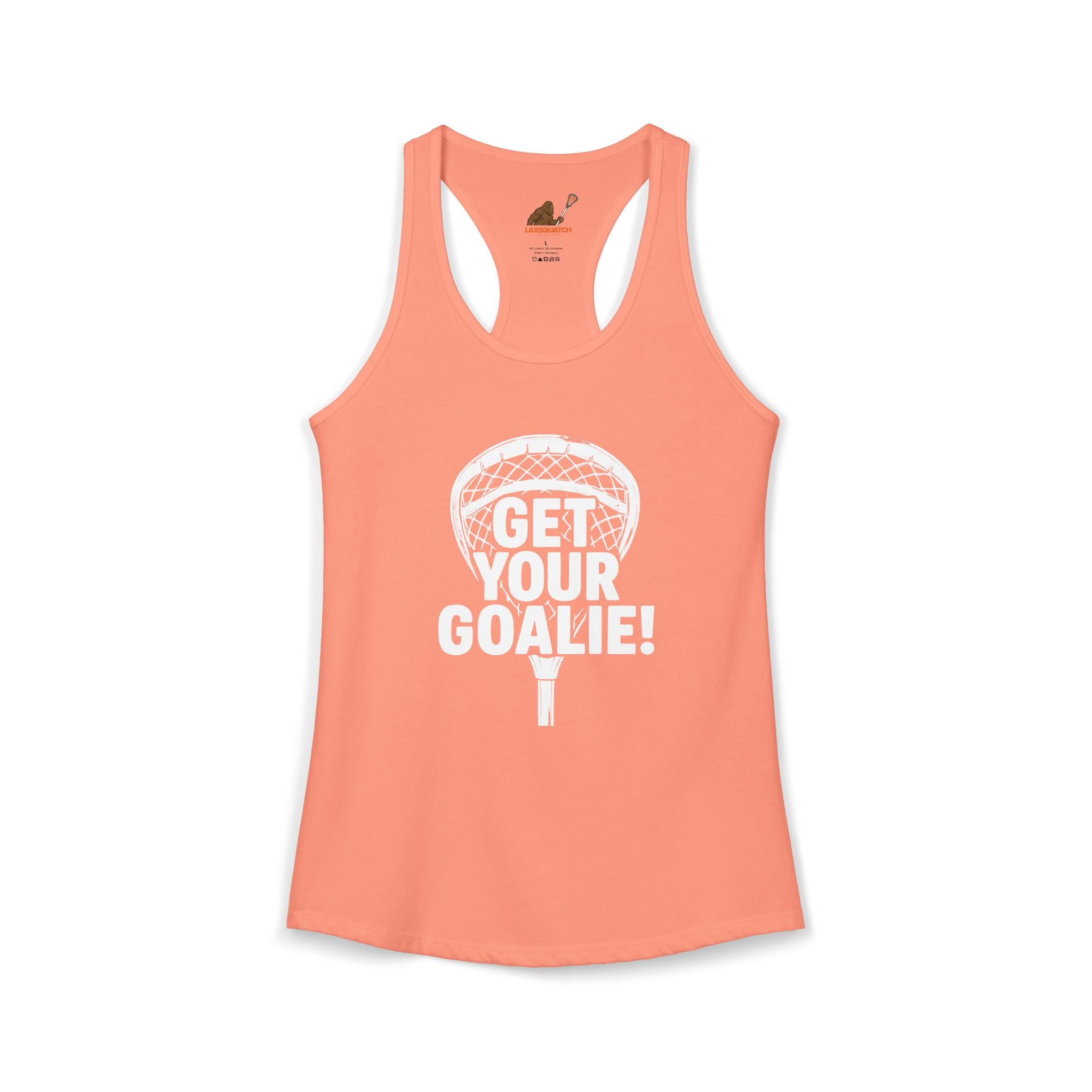 Get Your Goalie - Racerback Tank