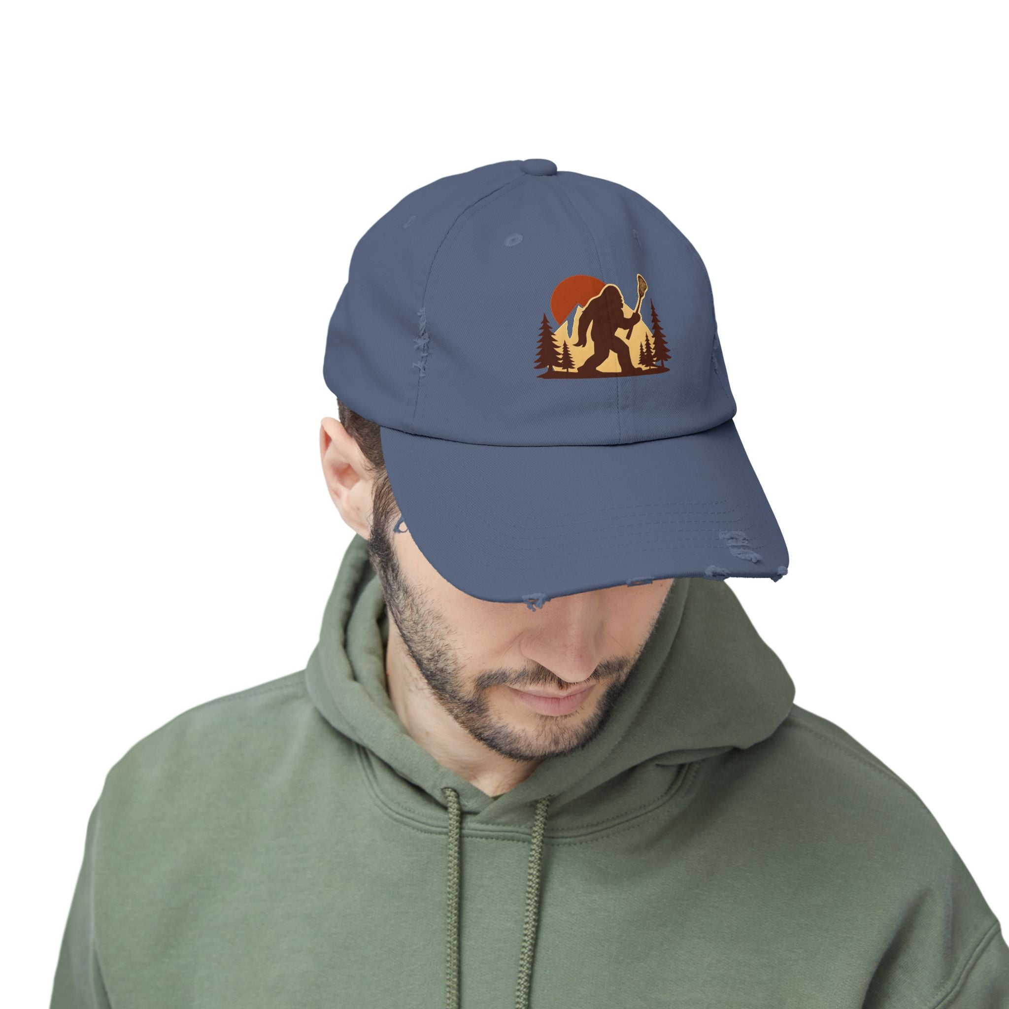Retro LAXsquatch - Distressed Cap