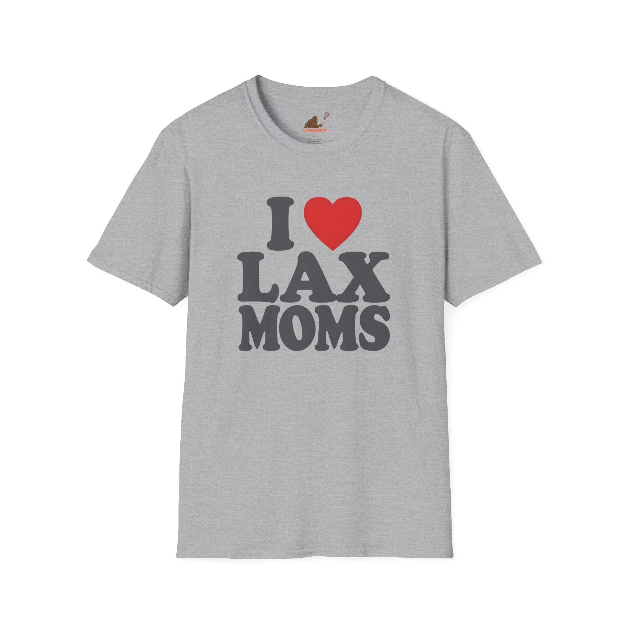 I  Heart LAX Moms - Unisex Adult Tee