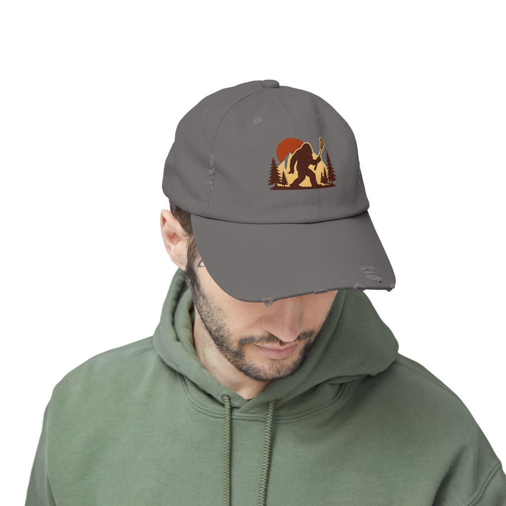 Retro LAXsquatch - Distressed Cap