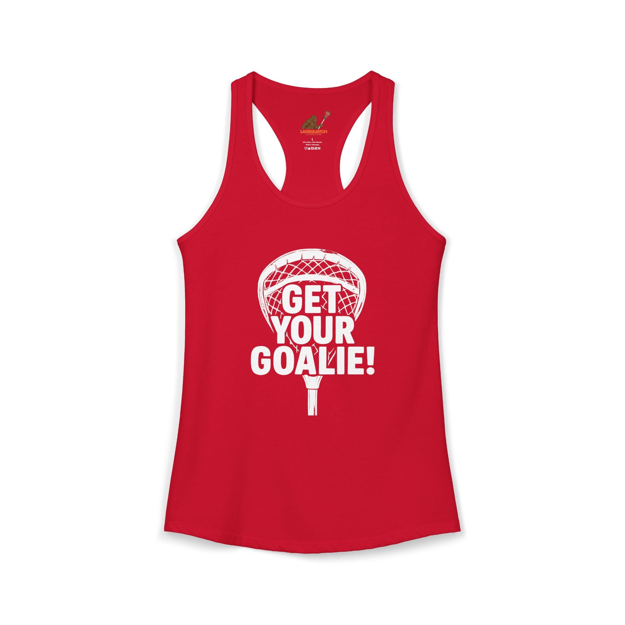 Get Your Goalie - Racerback Tank