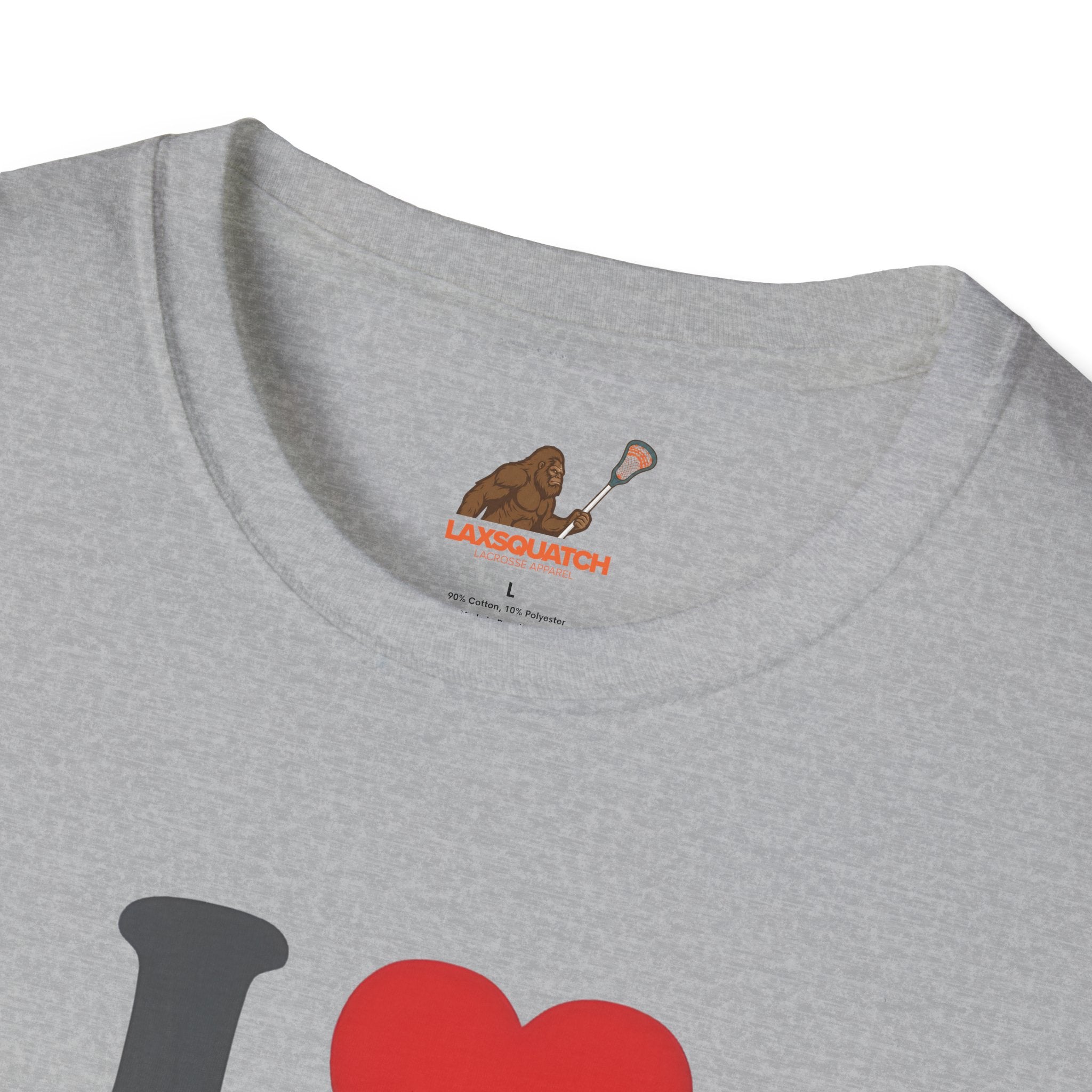 I  Heart LAX Moms - Unisex Adult Tee