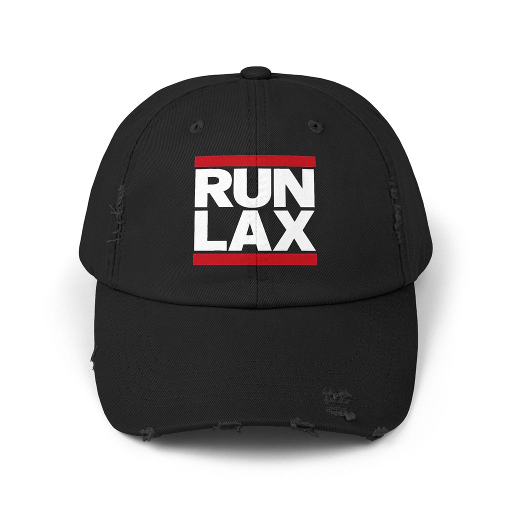 RUN LAX  — Distressed Cap