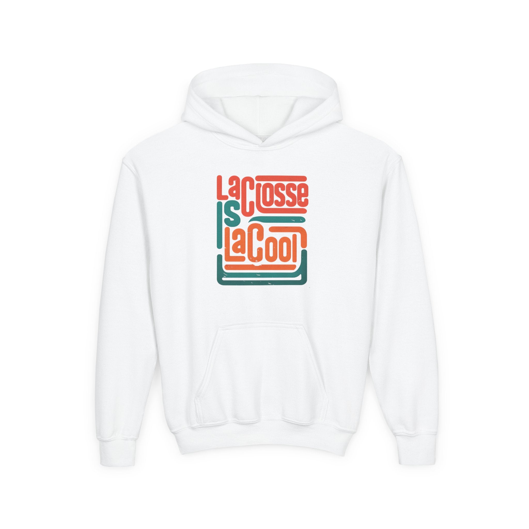 Lacrosse Is LaCool — Hooded Youth Sweatshirt