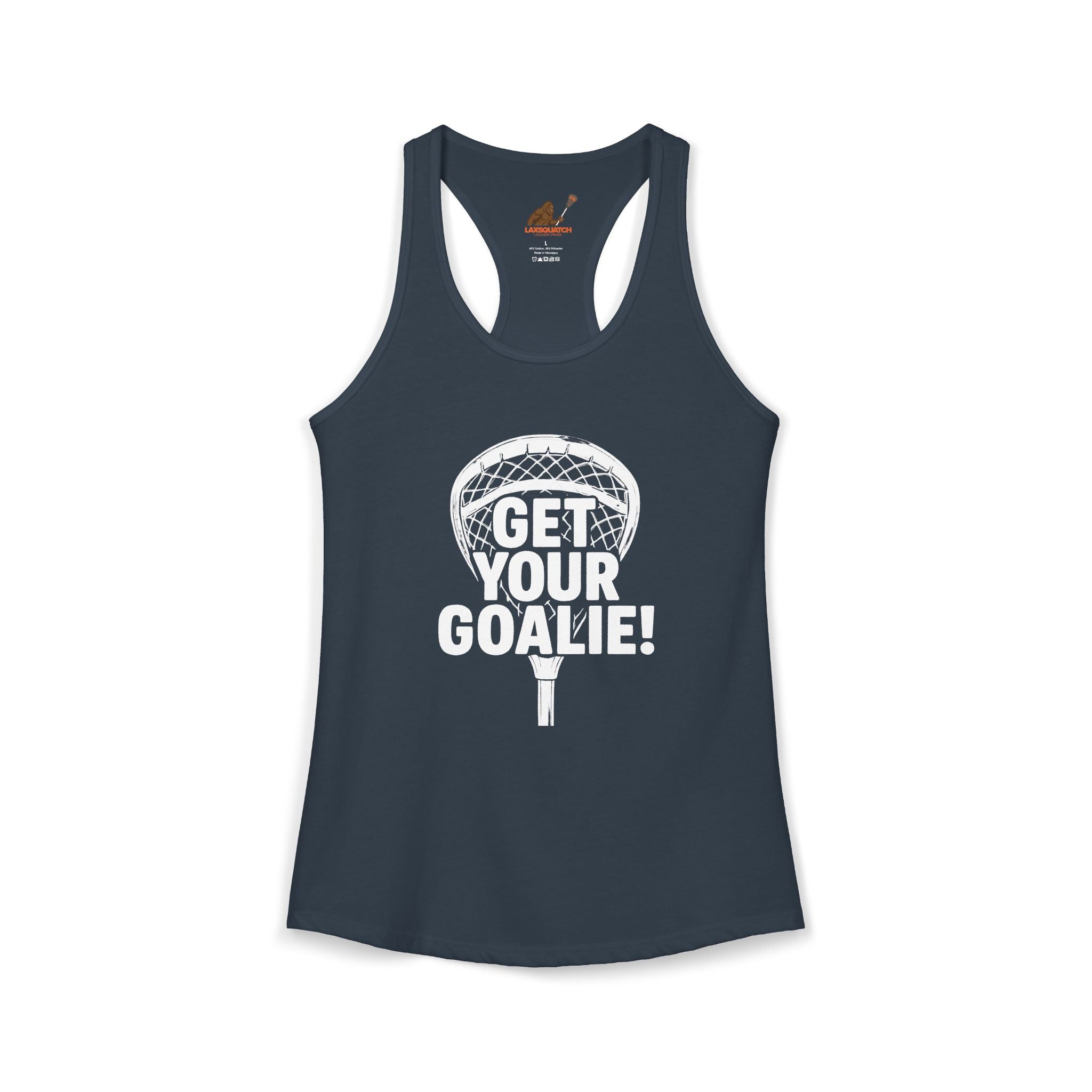 Get Your Goalie - Racerback Tank