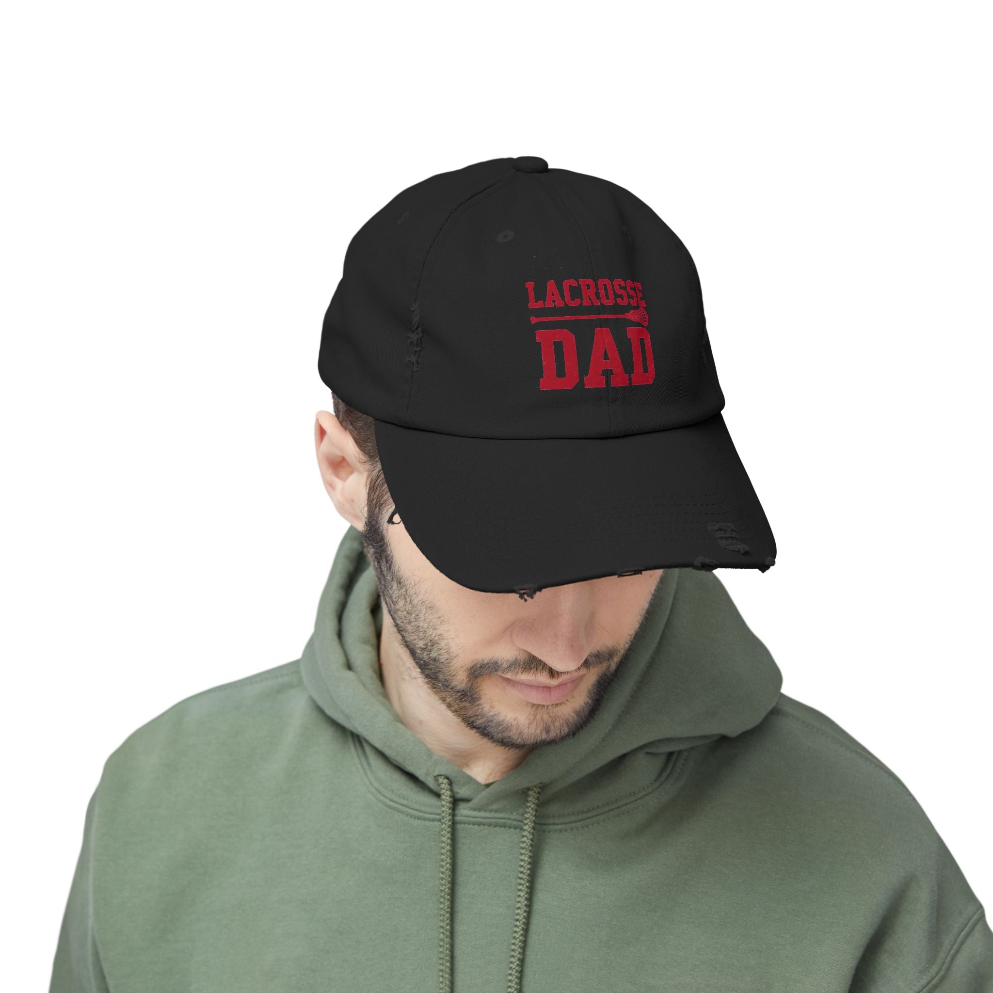 Lacrosse Dad  — Distressed Cap
