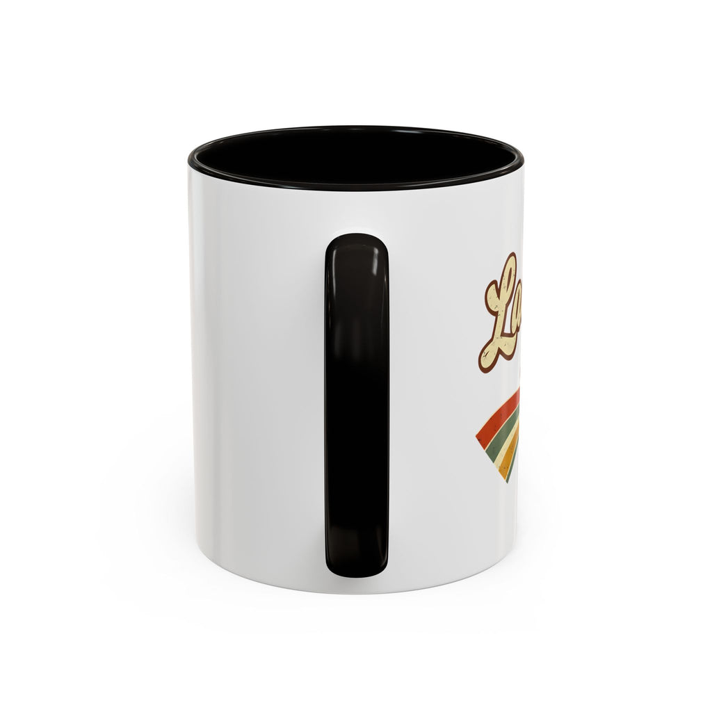 Retro Lacrosse Mom - Ceramic Coffee Mug (11oz)