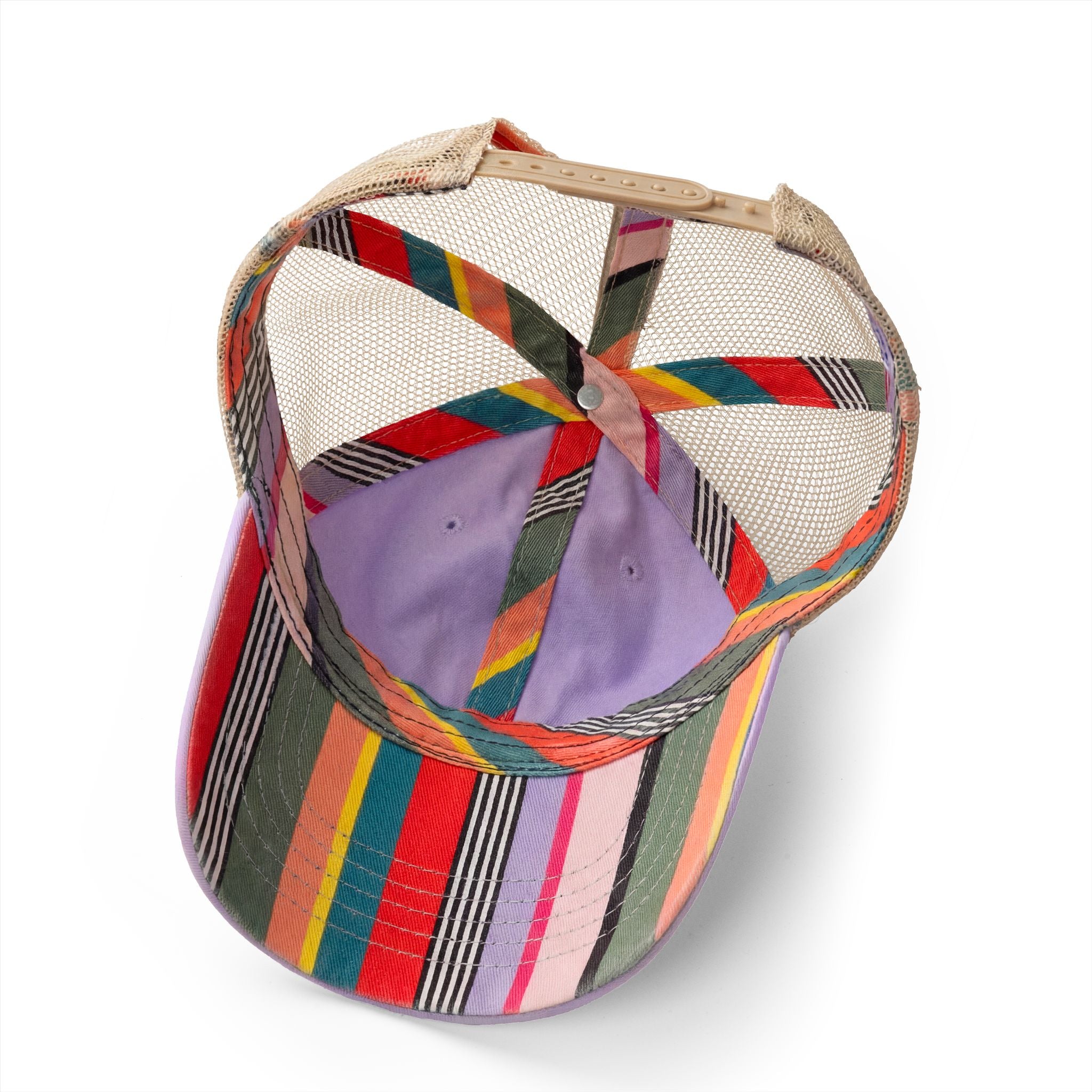 Retro Lacrosse Mom - Women's Washed Mesh-Back Cap