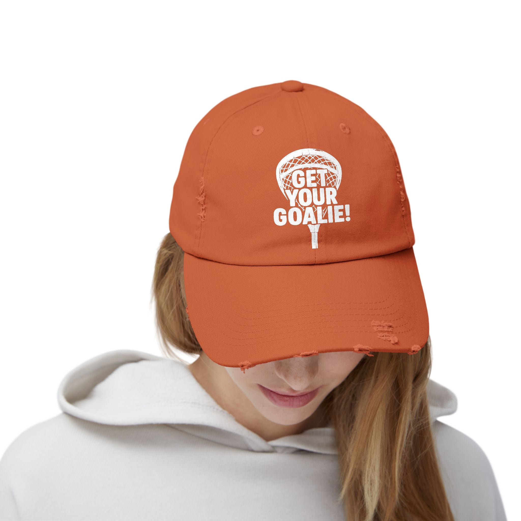 Get Your Goalie - Distressed Cap