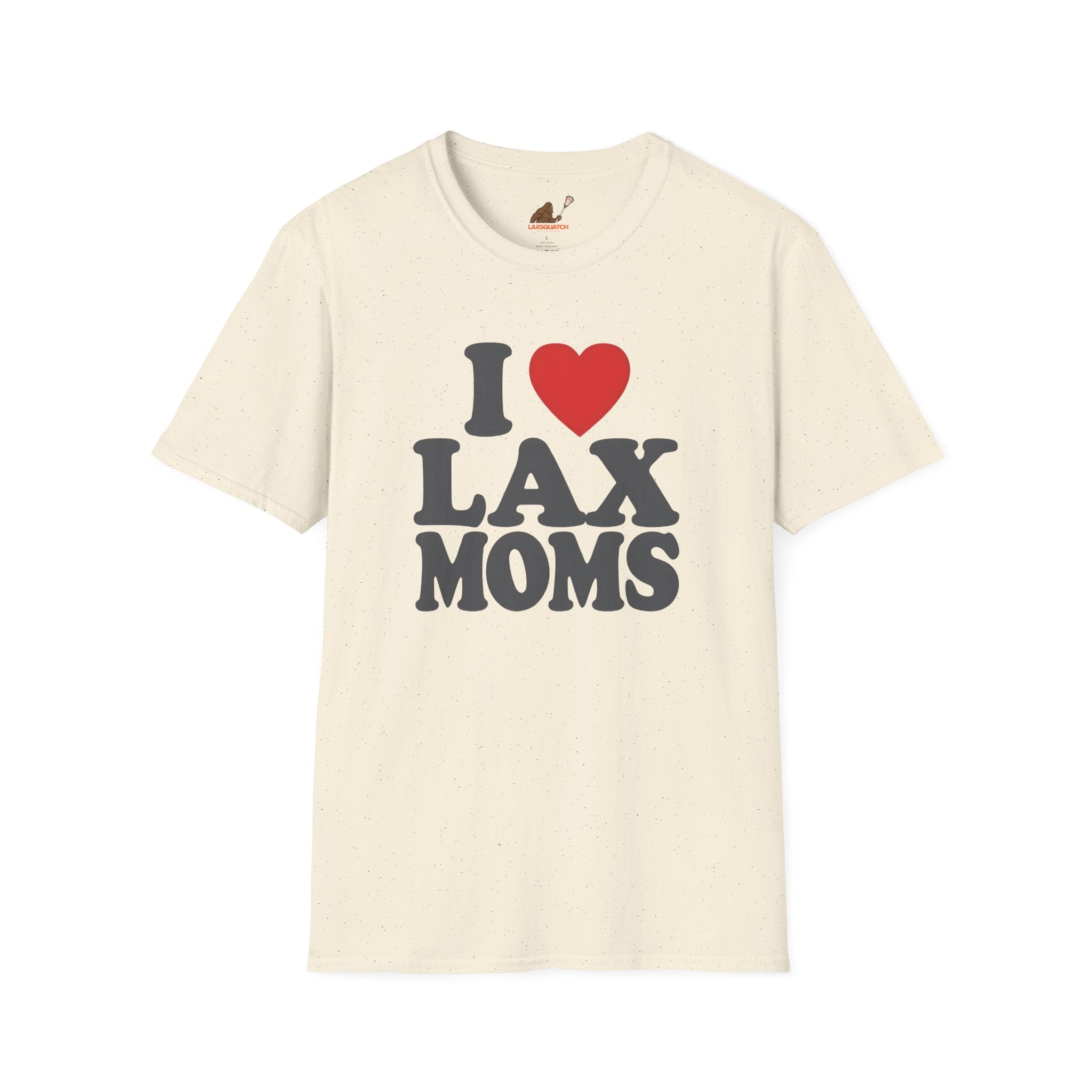 I  Heart LAX Moms - Unisex Adult Tee