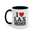 I Heart LAX Moms - Ceramic Coffee Mug (11 oz)