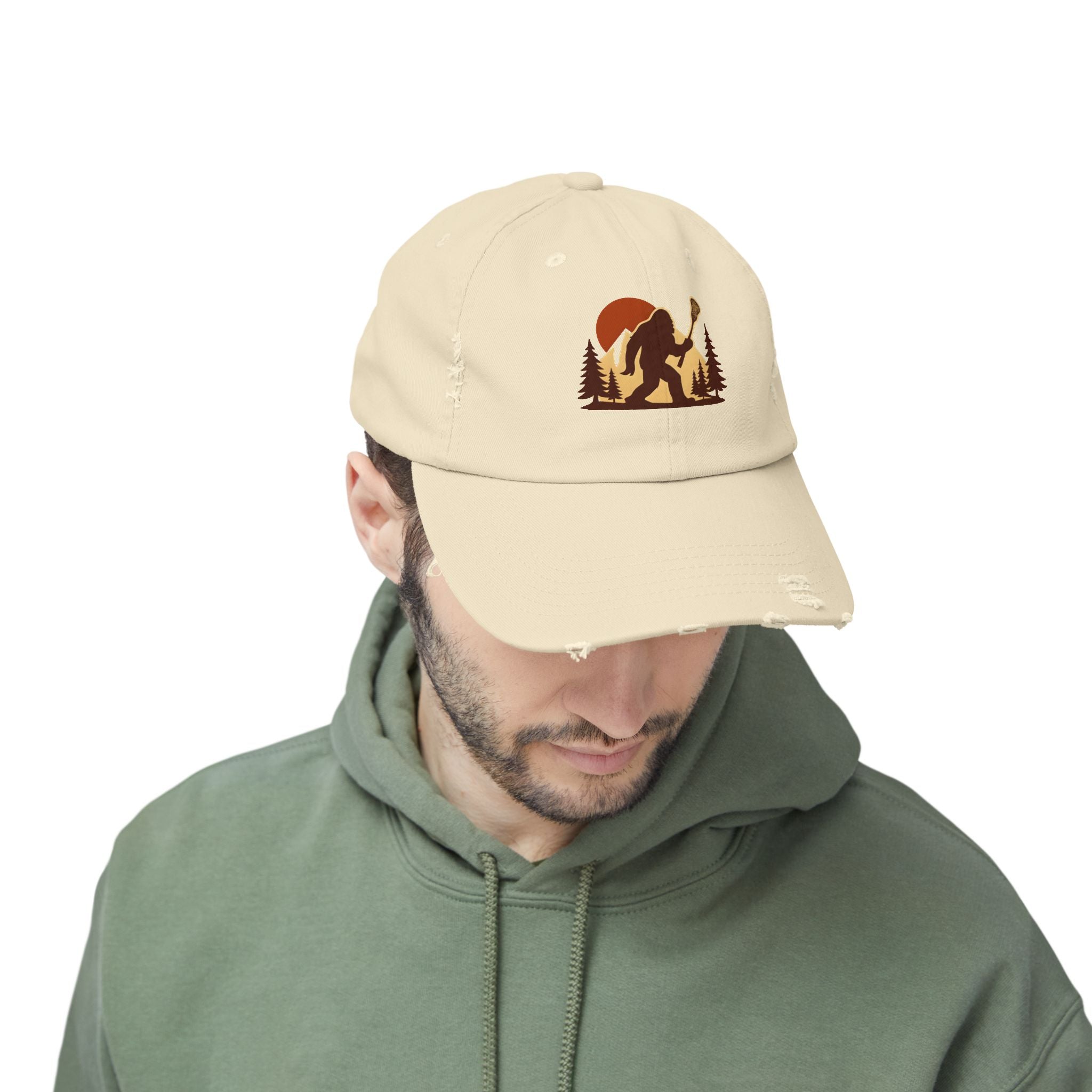 Retro LAXsquatch - Distressed Cap