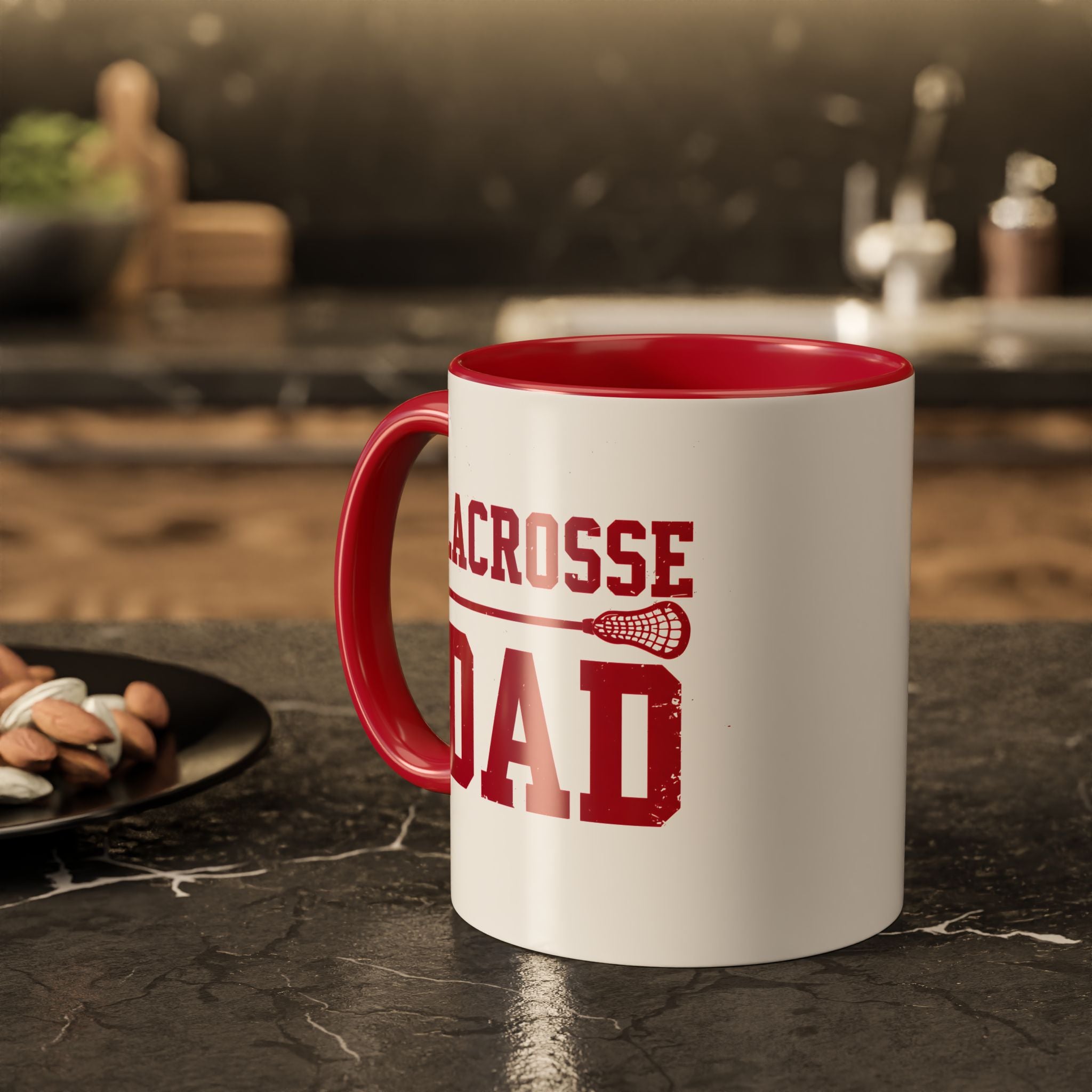 Lacrosse Dad - Ceramic Coffee Mug (11oz)
