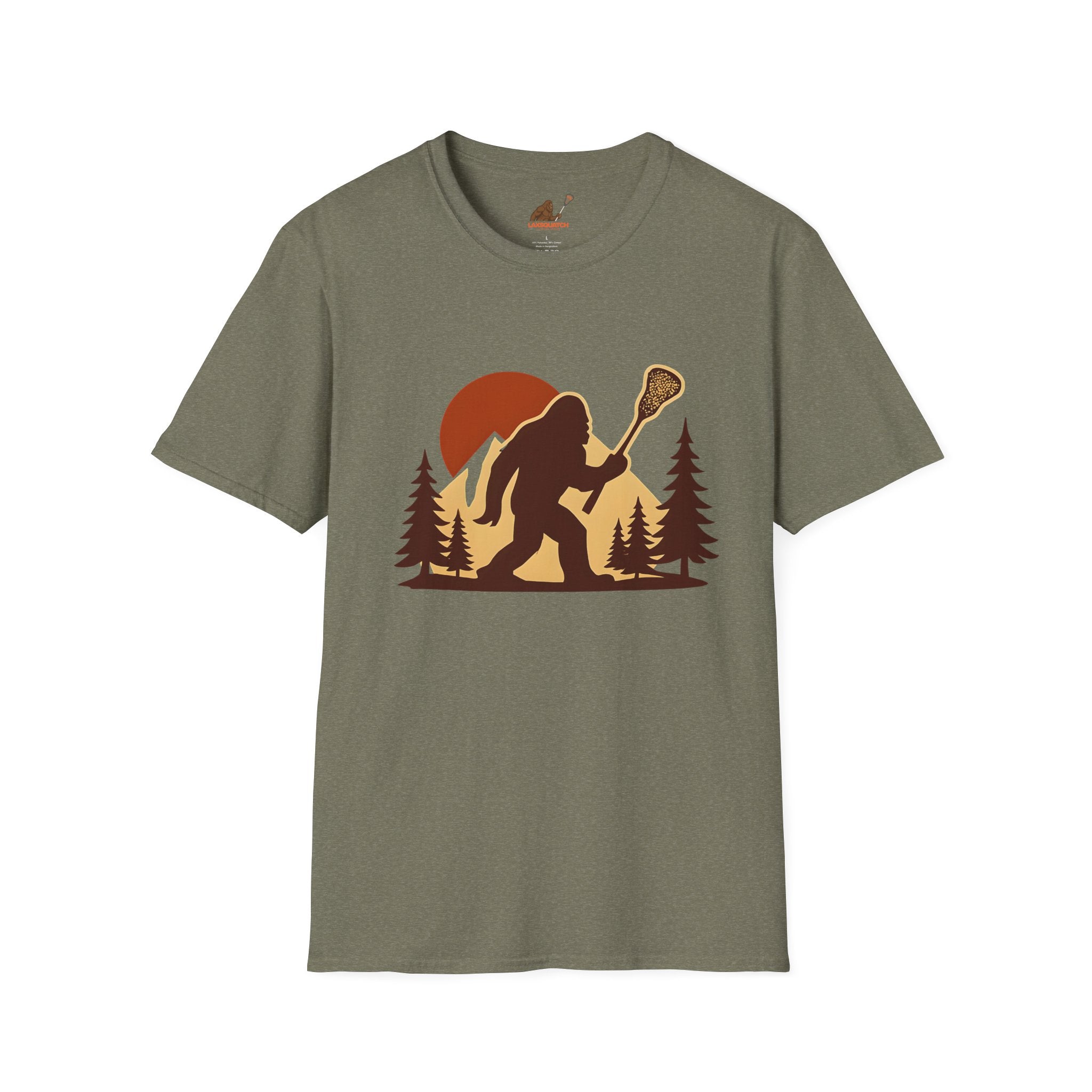 Vintage LAXsquatch- Unisex Adult Tee