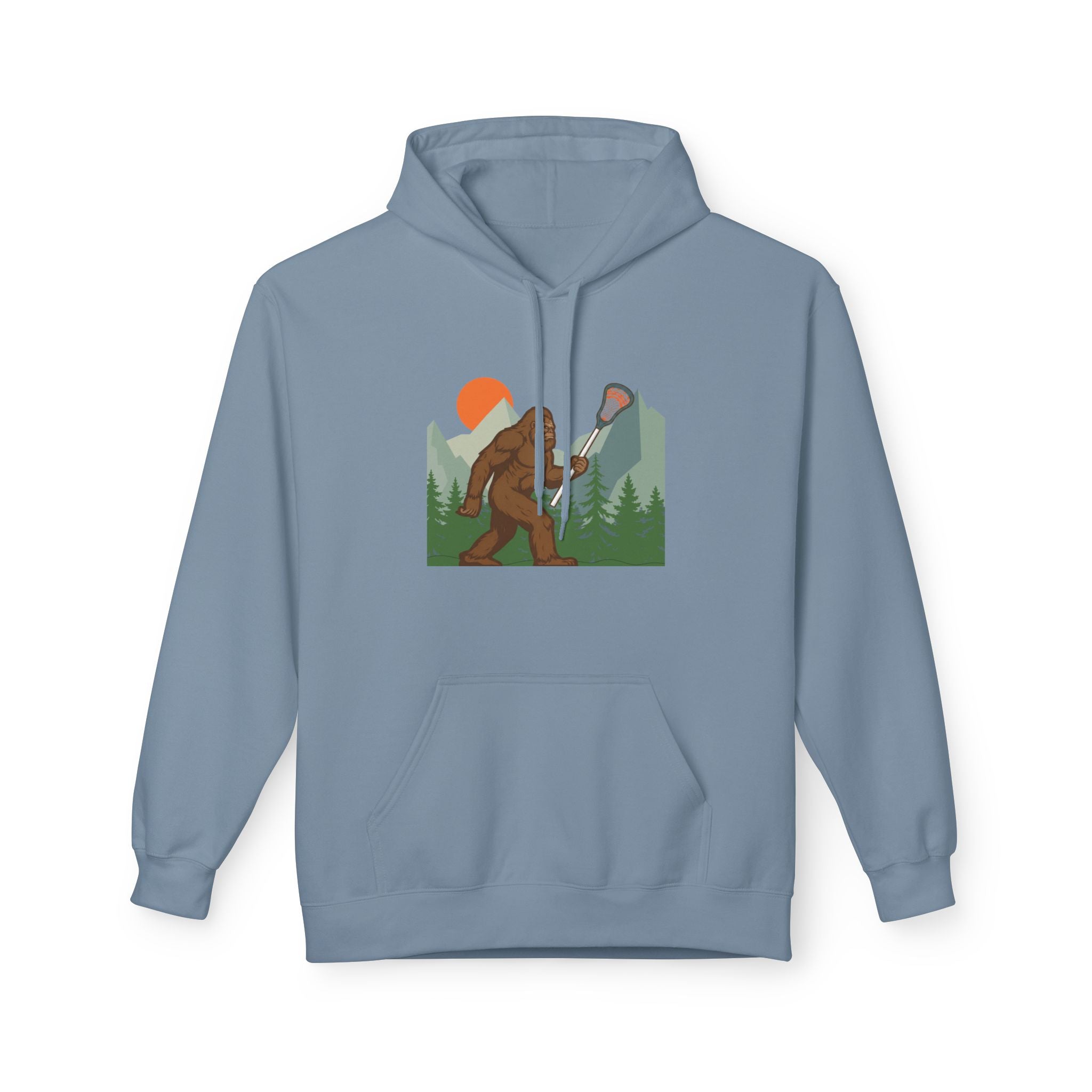 LAXsquatch — Unisex Adult Hoodie