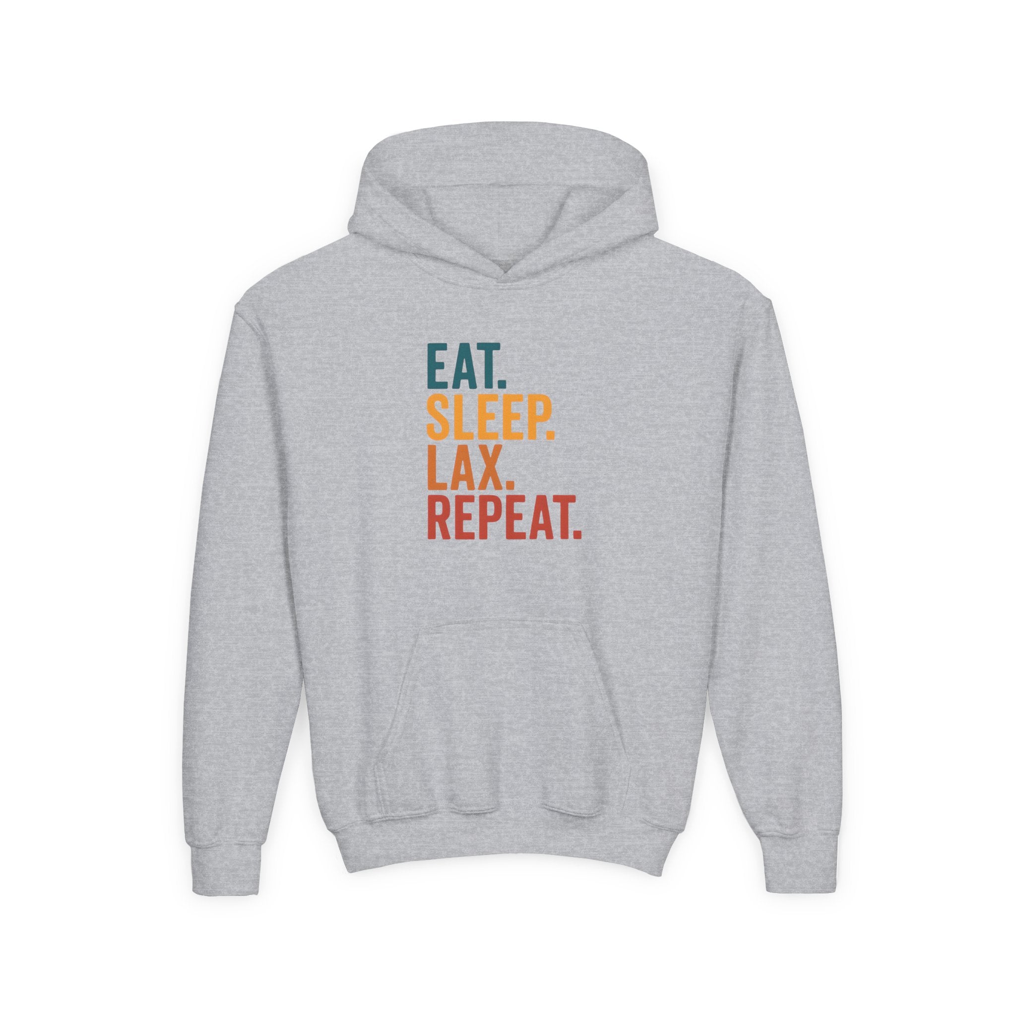 Eat. Sleep. Lax. Repeat - Hooded Youth Sweatshirt
