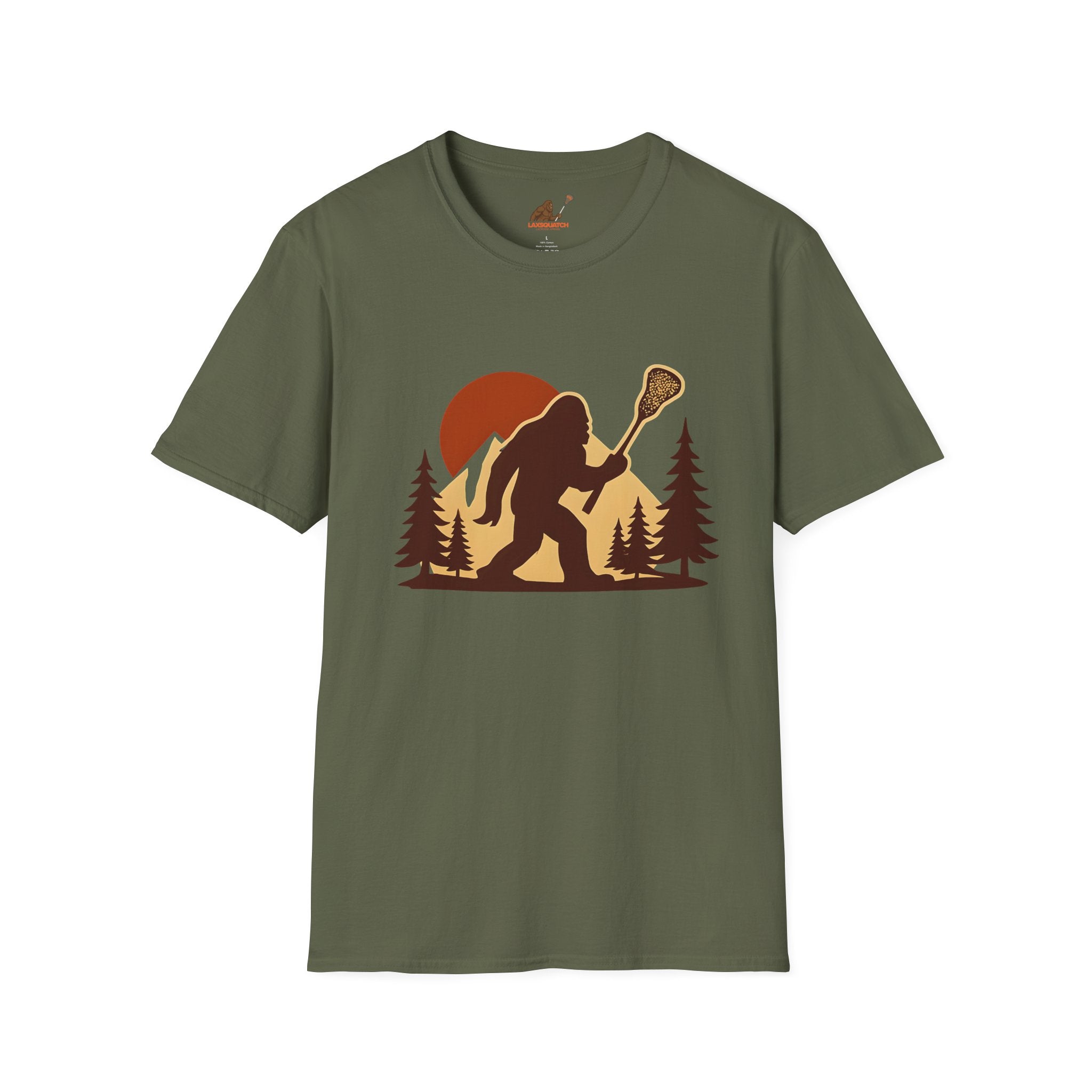 Vintage LAXsquatch- Unisex Adult Tee
