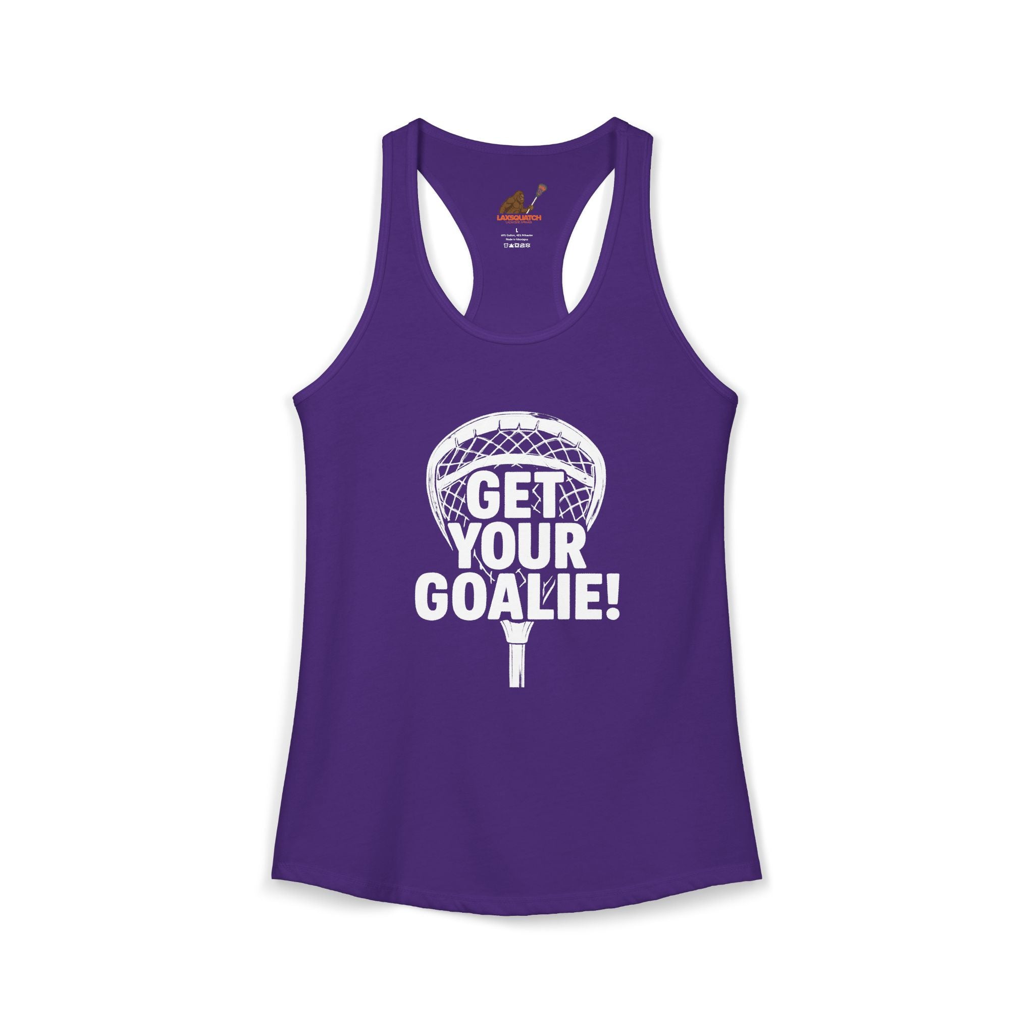 Get Your Goalie - Racerback Tank