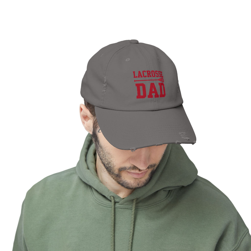 Lacrosse Dad  — Distressed Cap
