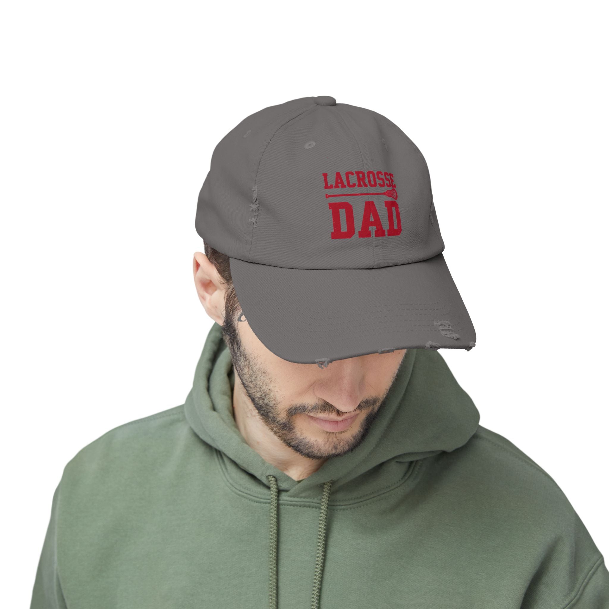 Lacrosse Dad  — Distressed Cap