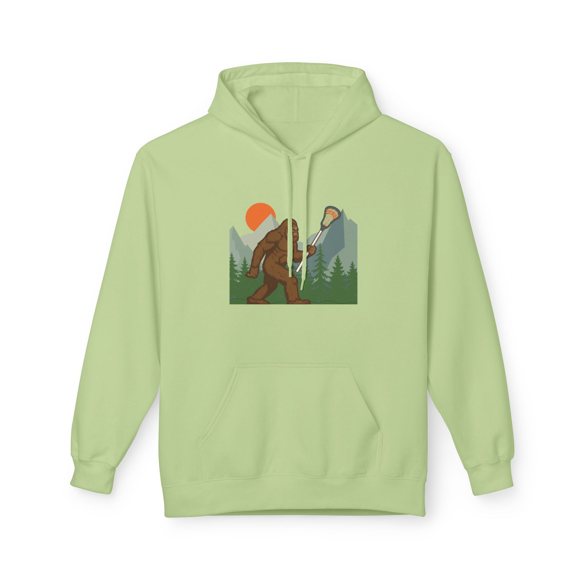 LAXsquatch — Unisex Adult Hoodie