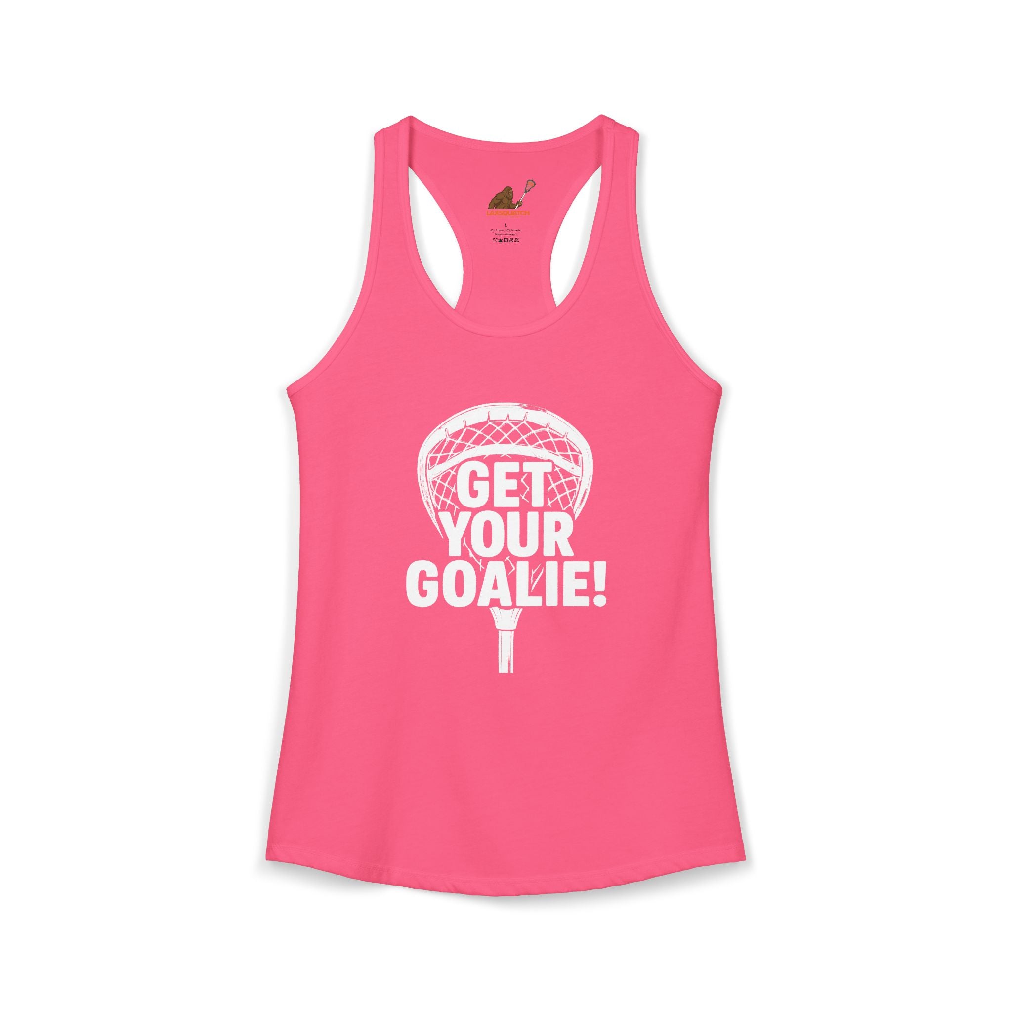 Get Your Goalie - Racerback Tank