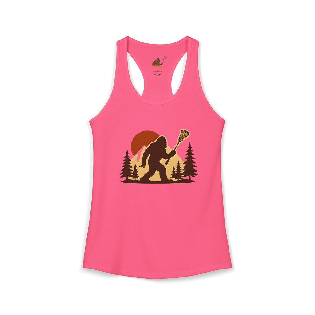 Vintage LAXsquatch- Racerback Tank