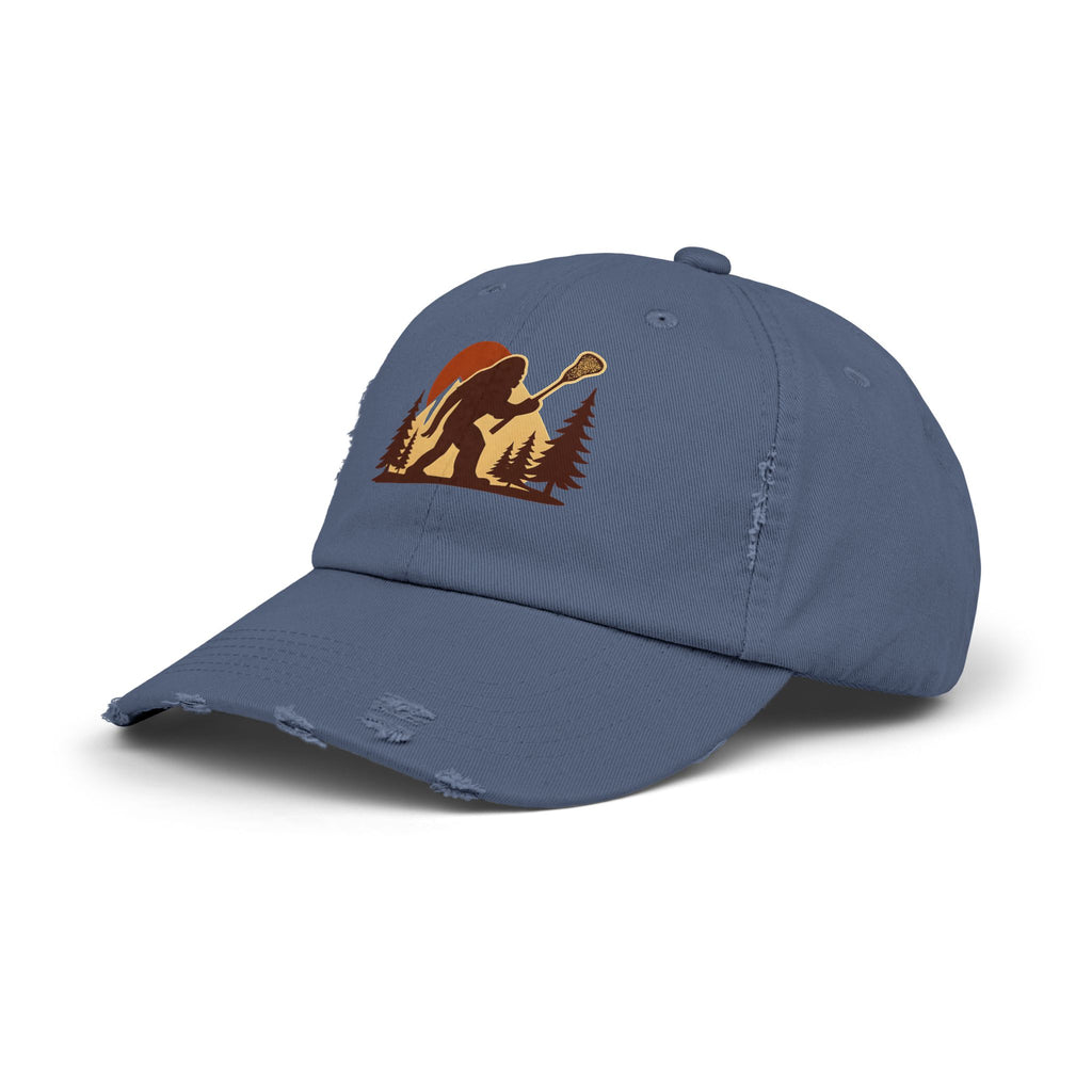 Retro LAXsquatch - Distressed Cap