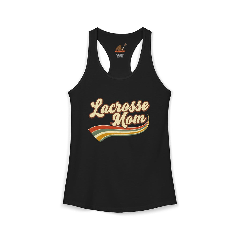 Vintage Lacrosse Mom - Racerback Tank