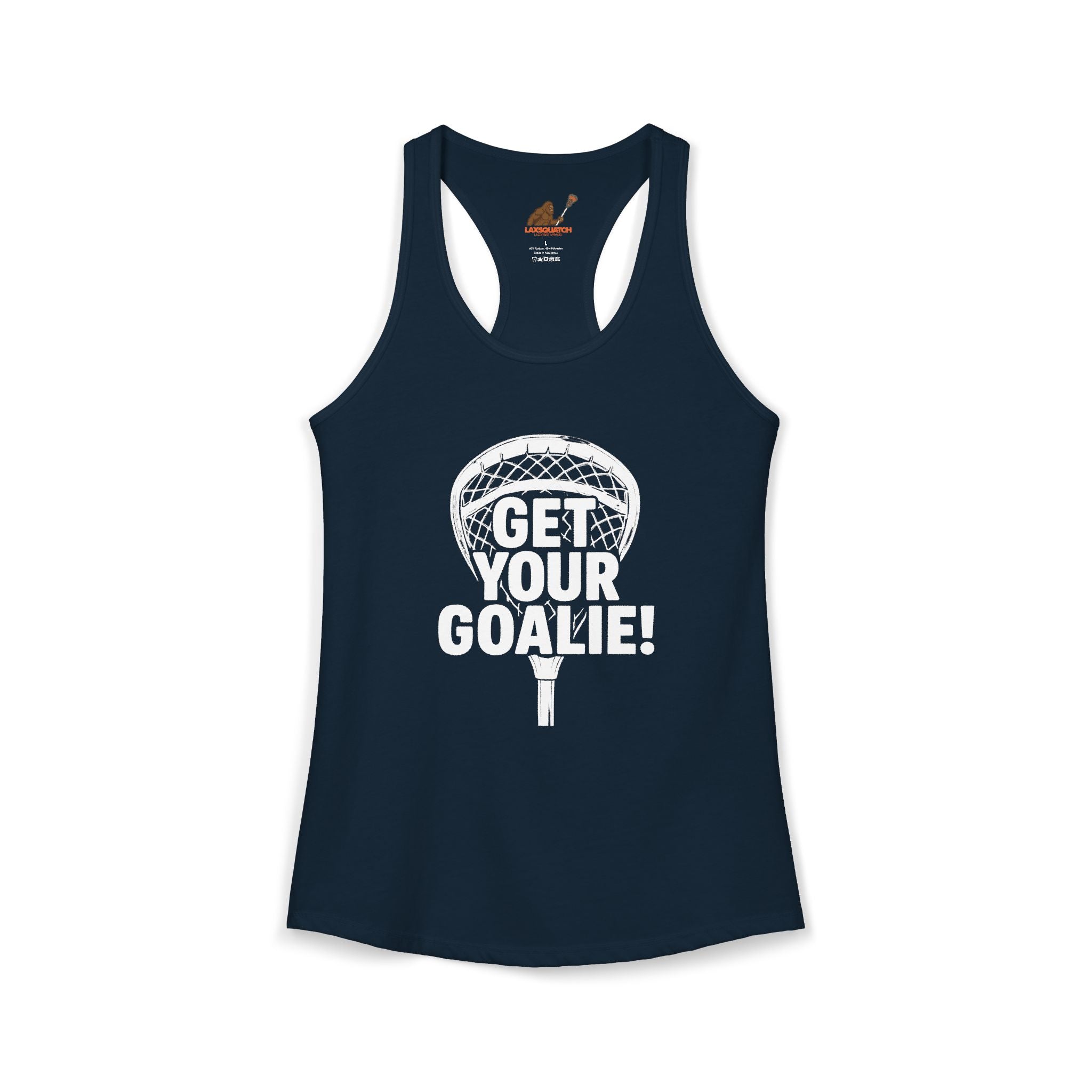Get Your Goalie - Racerback Tank