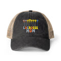 Lacrosse Mom - Women's Washed Mesh-Back Cap