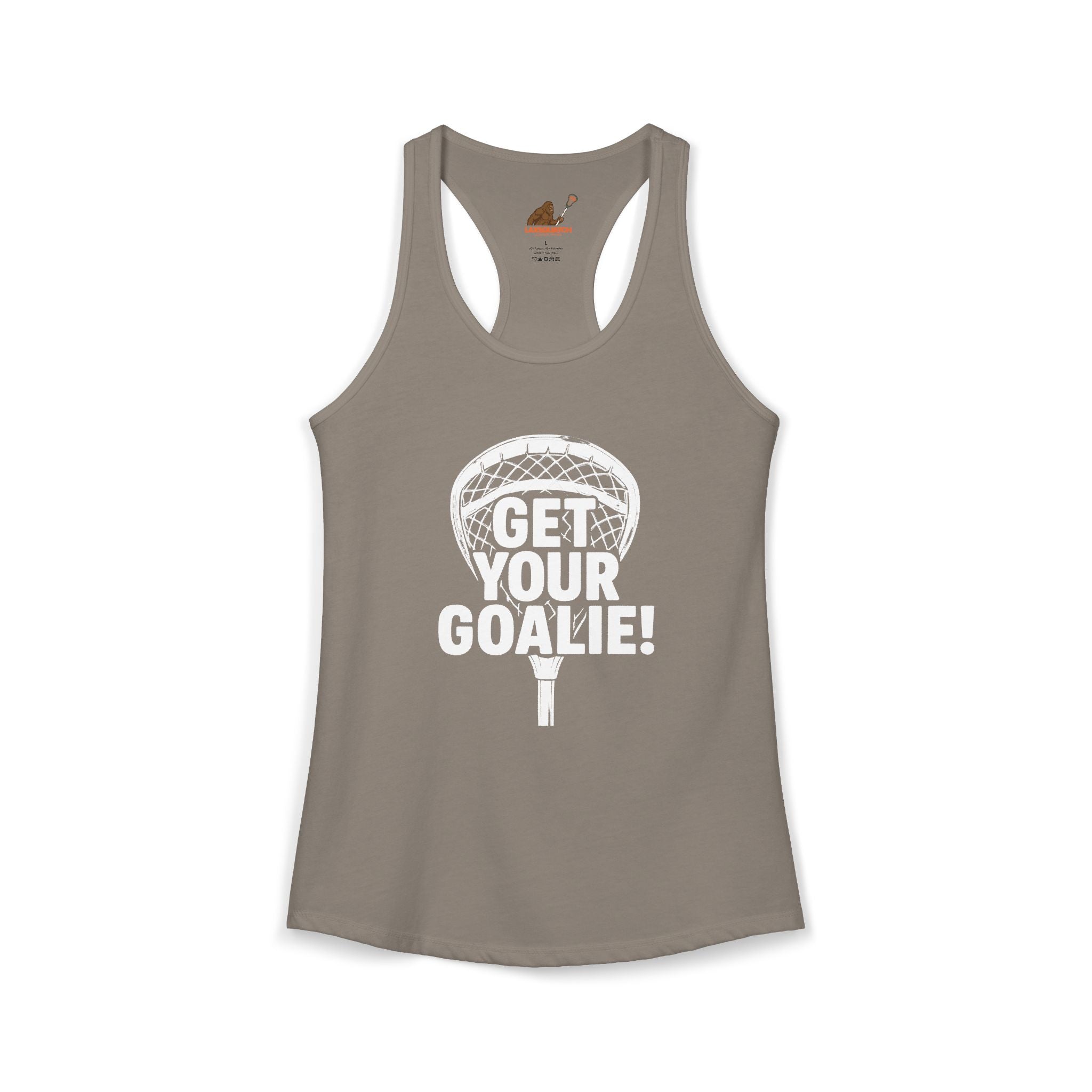 Get Your Goalie - Racerback Tank