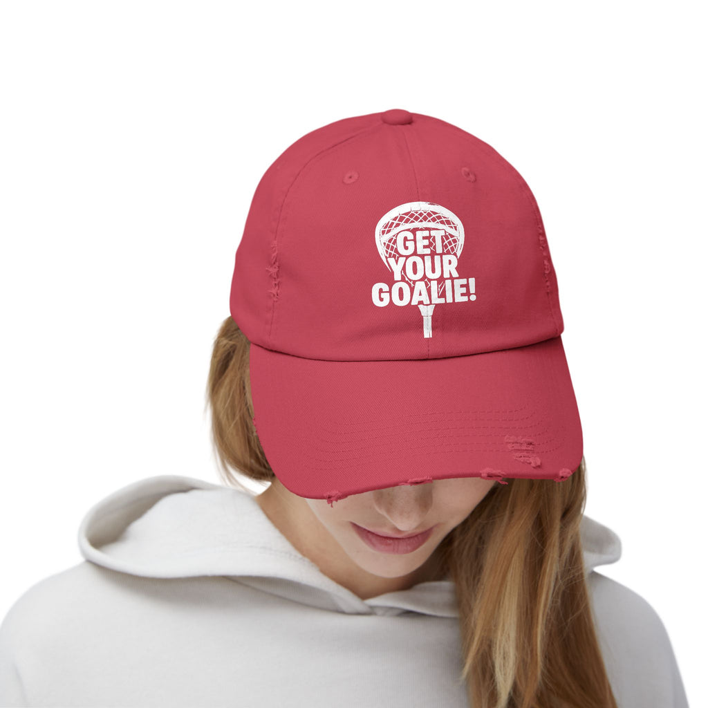 Get Your Goalie - Distressed Cap