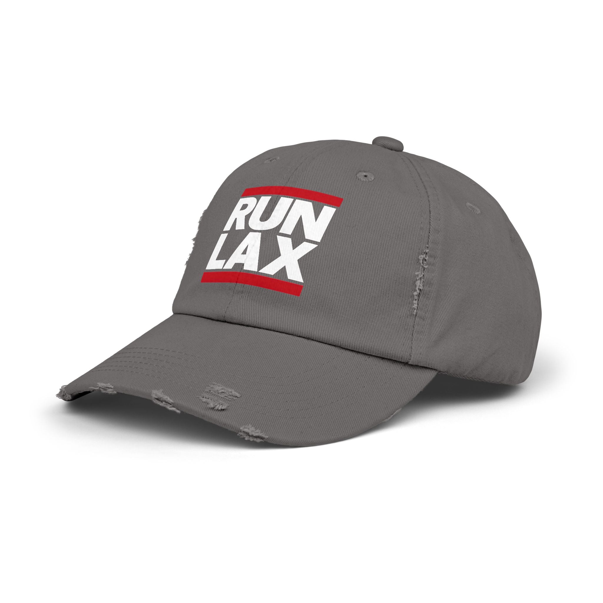 RUN LAX  — Distressed Cap