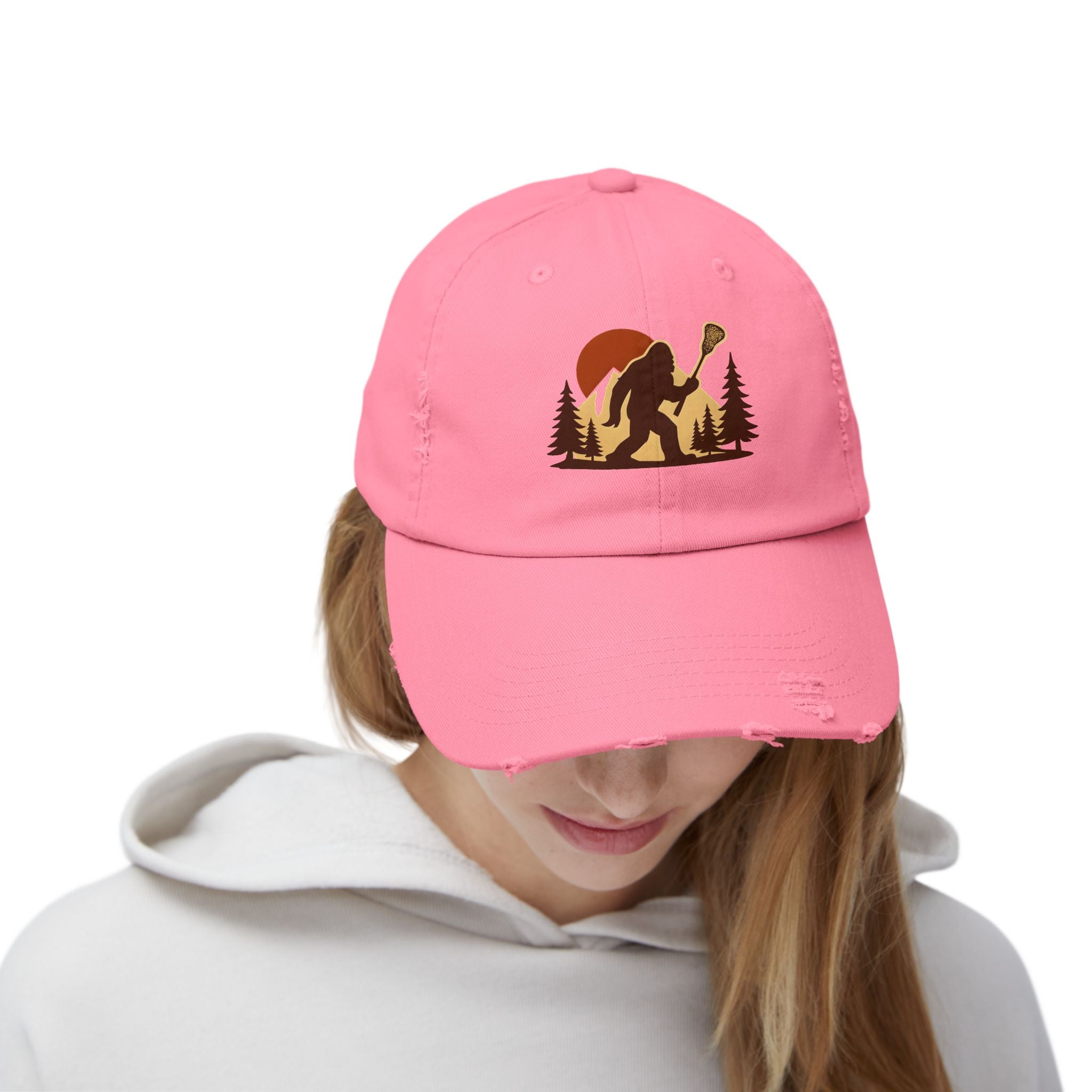 Retro LAXsquatch - Distressed Cap