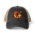 Retro LAXsquatch - Women's Washed Mesh-Back Cap