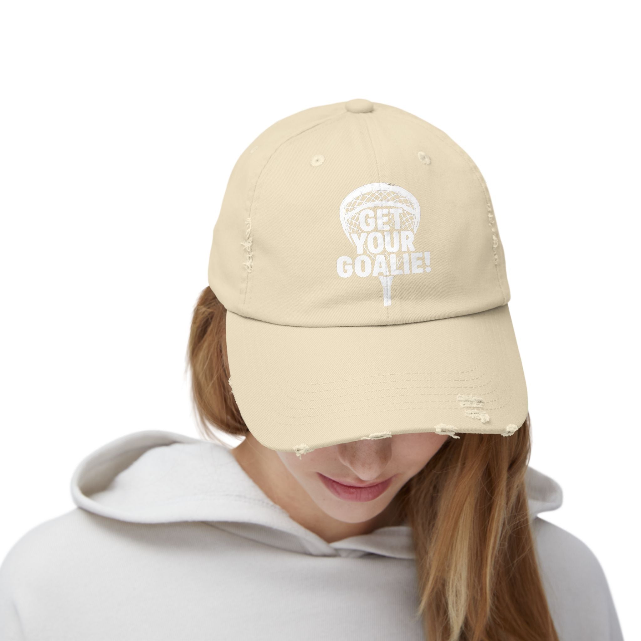 Get Your Goalie - Distressed Cap