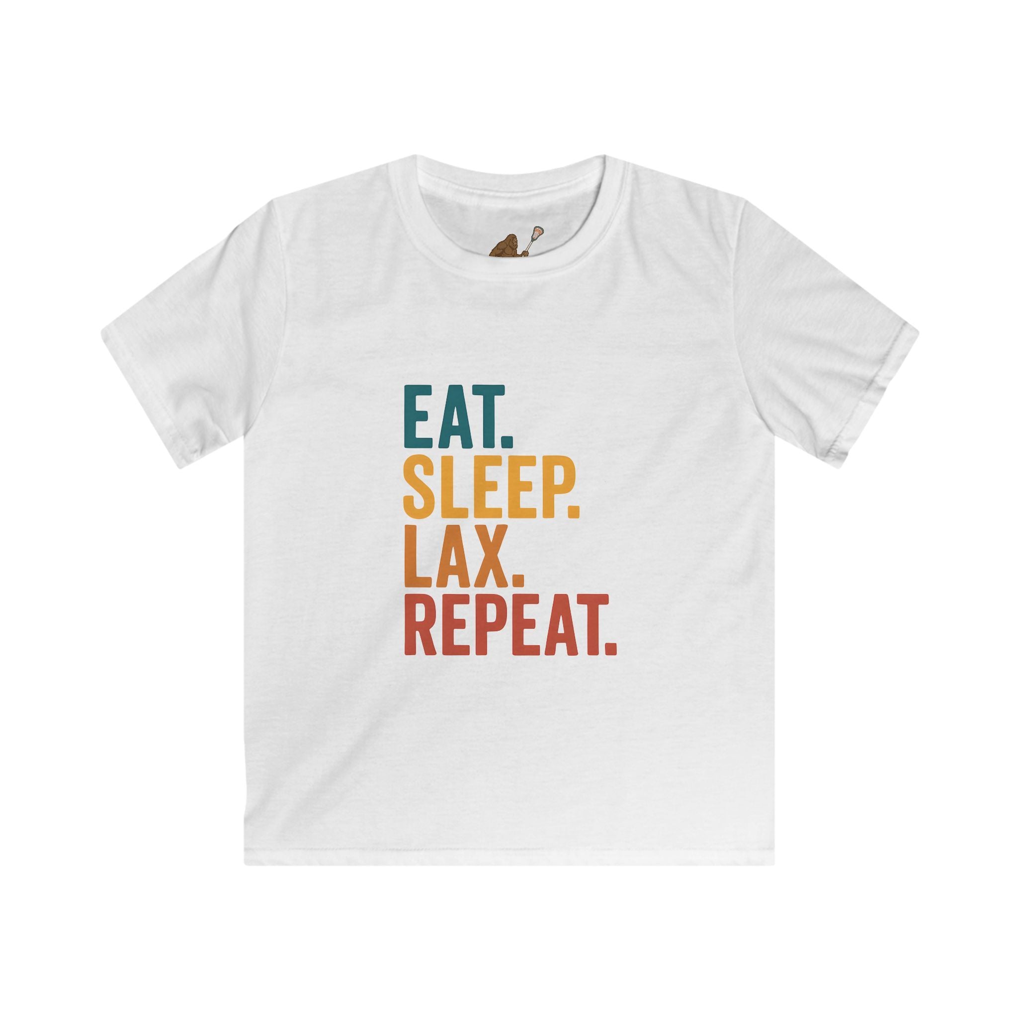 Eat. Sleep. Lax. Repeat. - Youth Tee