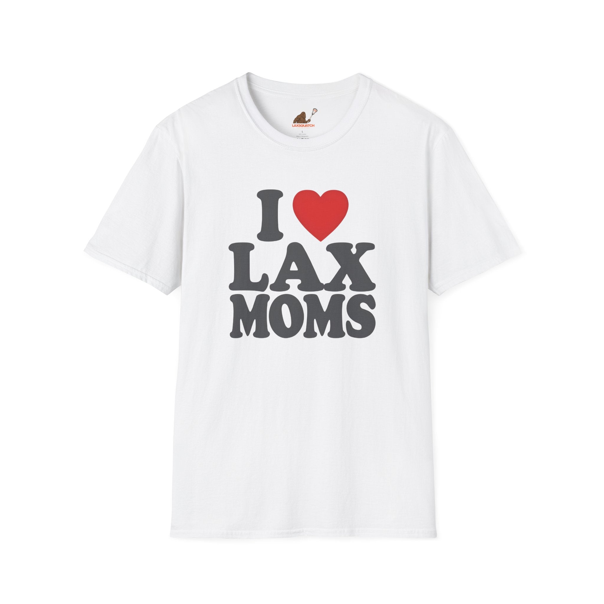 I  Heart LAX Moms - Unisex Adult Tee