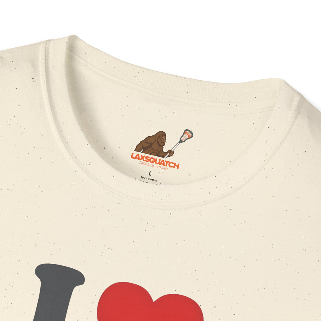 I  Heart LAX Moms - Unisex Adult Tee