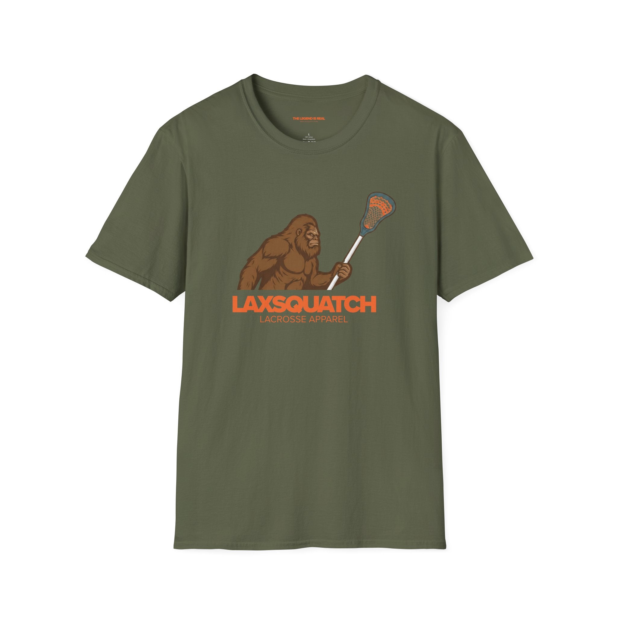 LAXsquatch Logo - Unisex Adult Tee