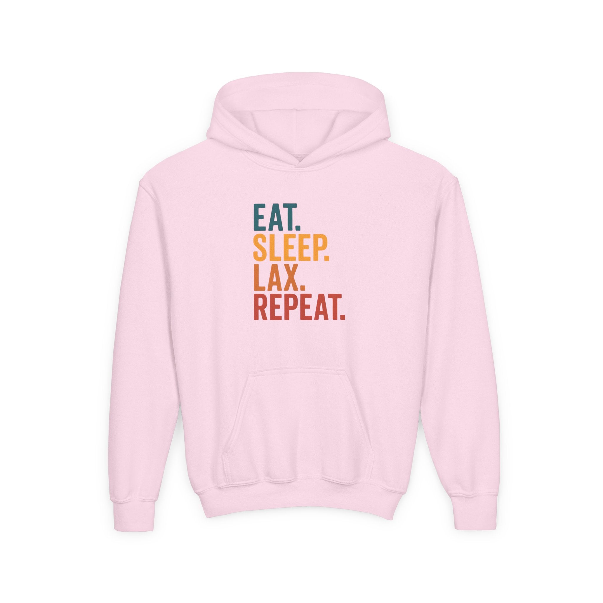 Eat. Sleep. Lax. Repeat - Hooded Youth Sweatshirt