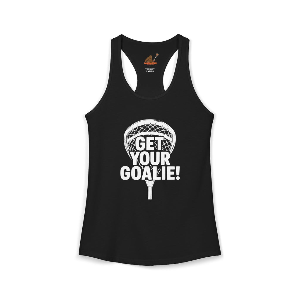 Get Your Goalie - Racerback Tank