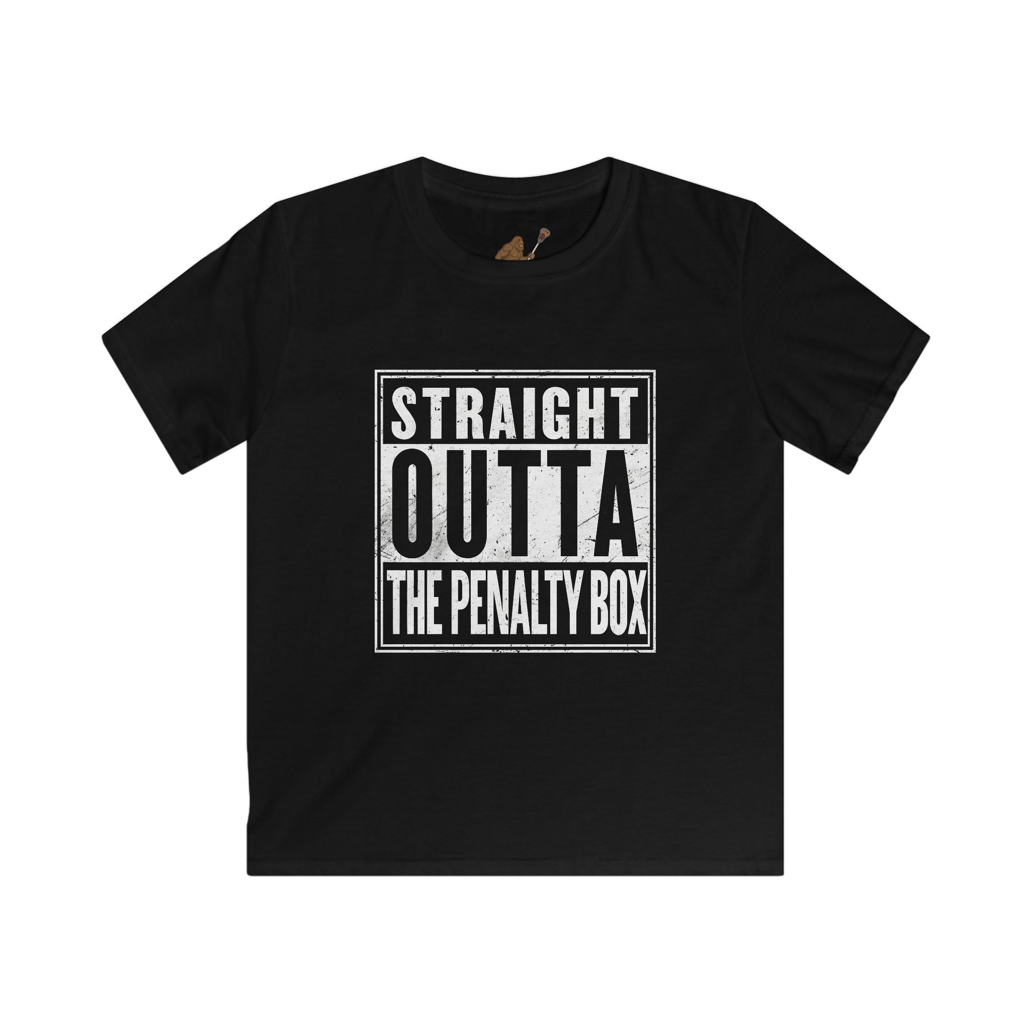 "Straight Outta the Penalty Box" — Youth Tee
