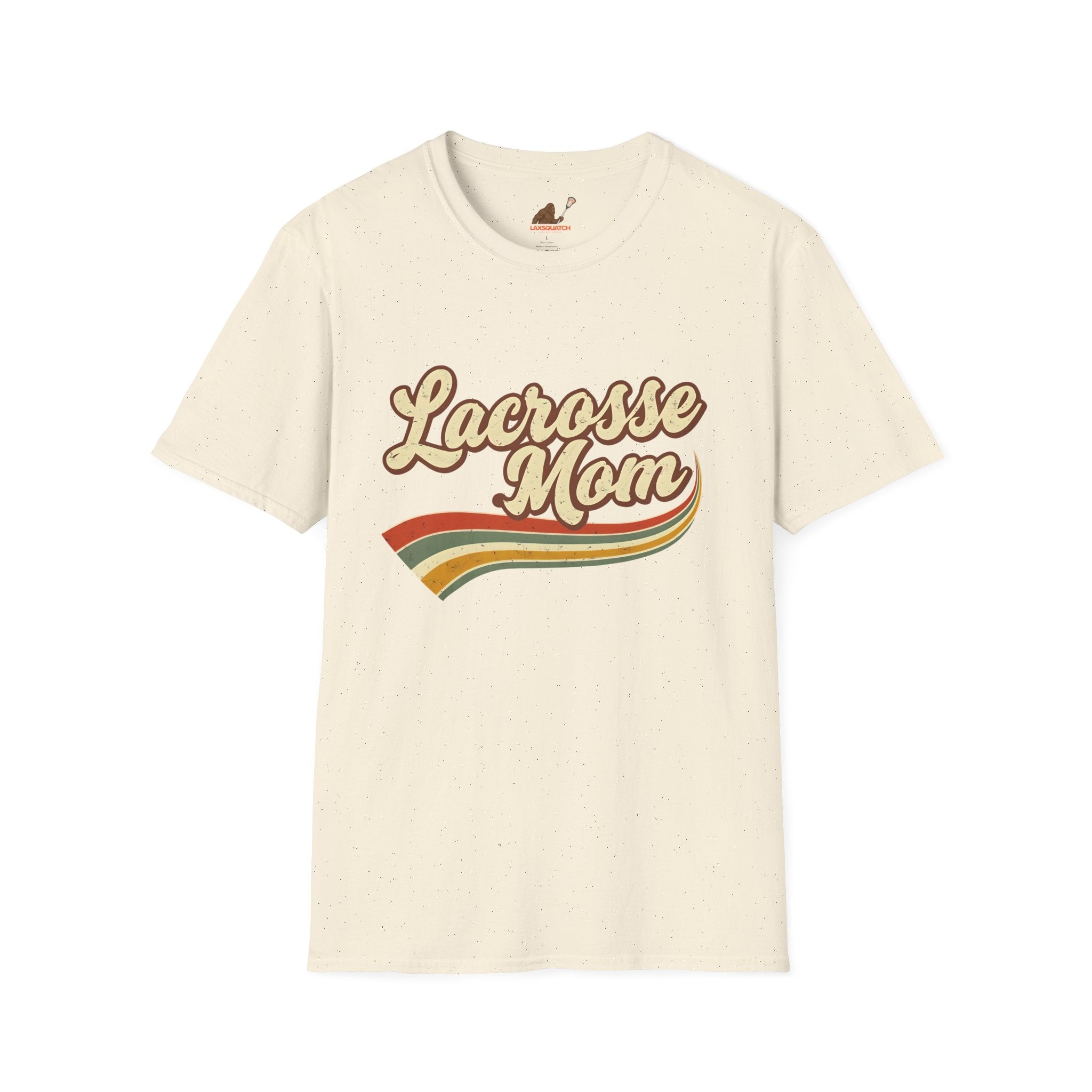 Lacrosse Mom Retro — Adult Tee